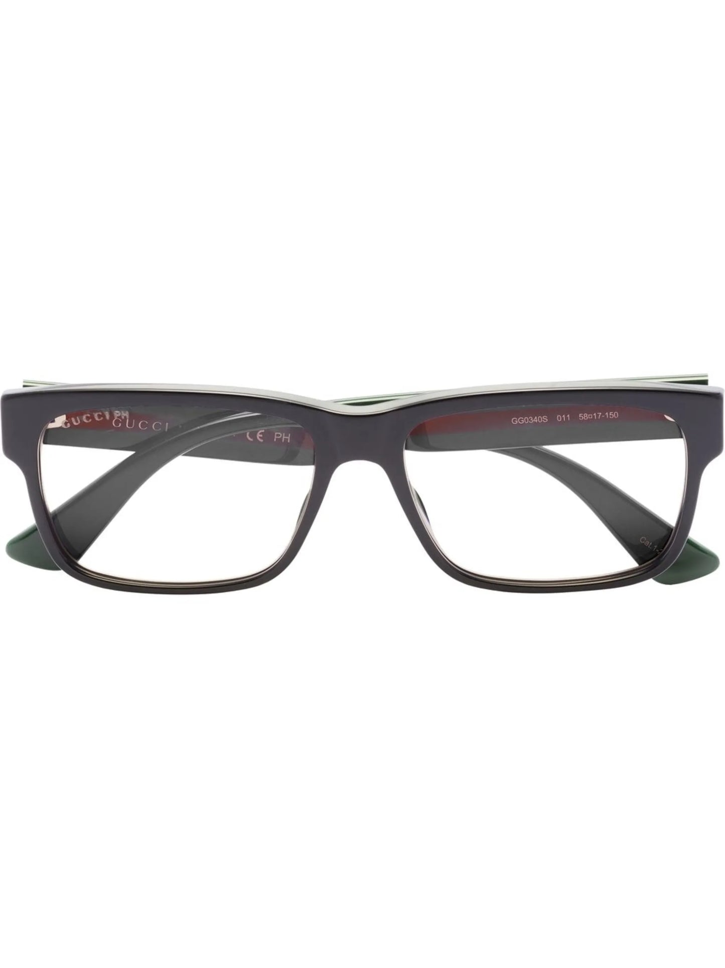 rectangular-frame glasses