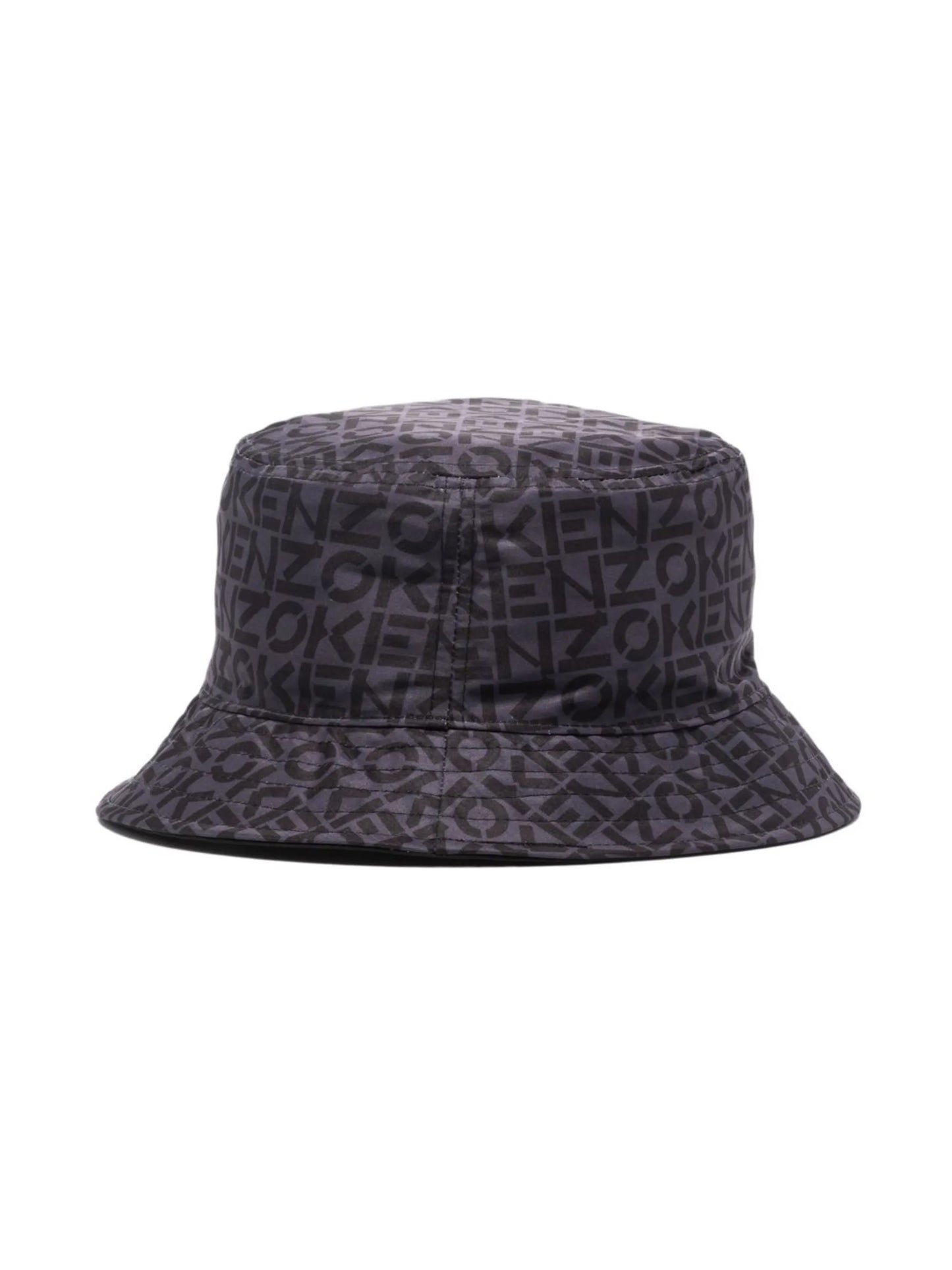 logo-print bucket hat
