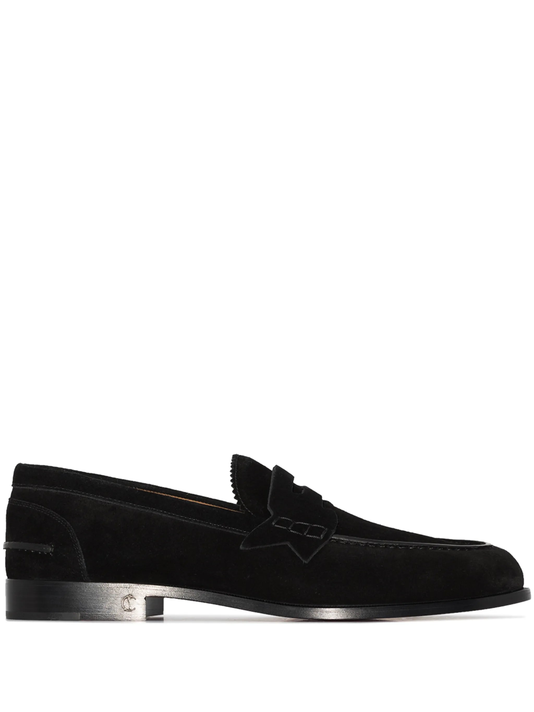 No Penny leather loafers