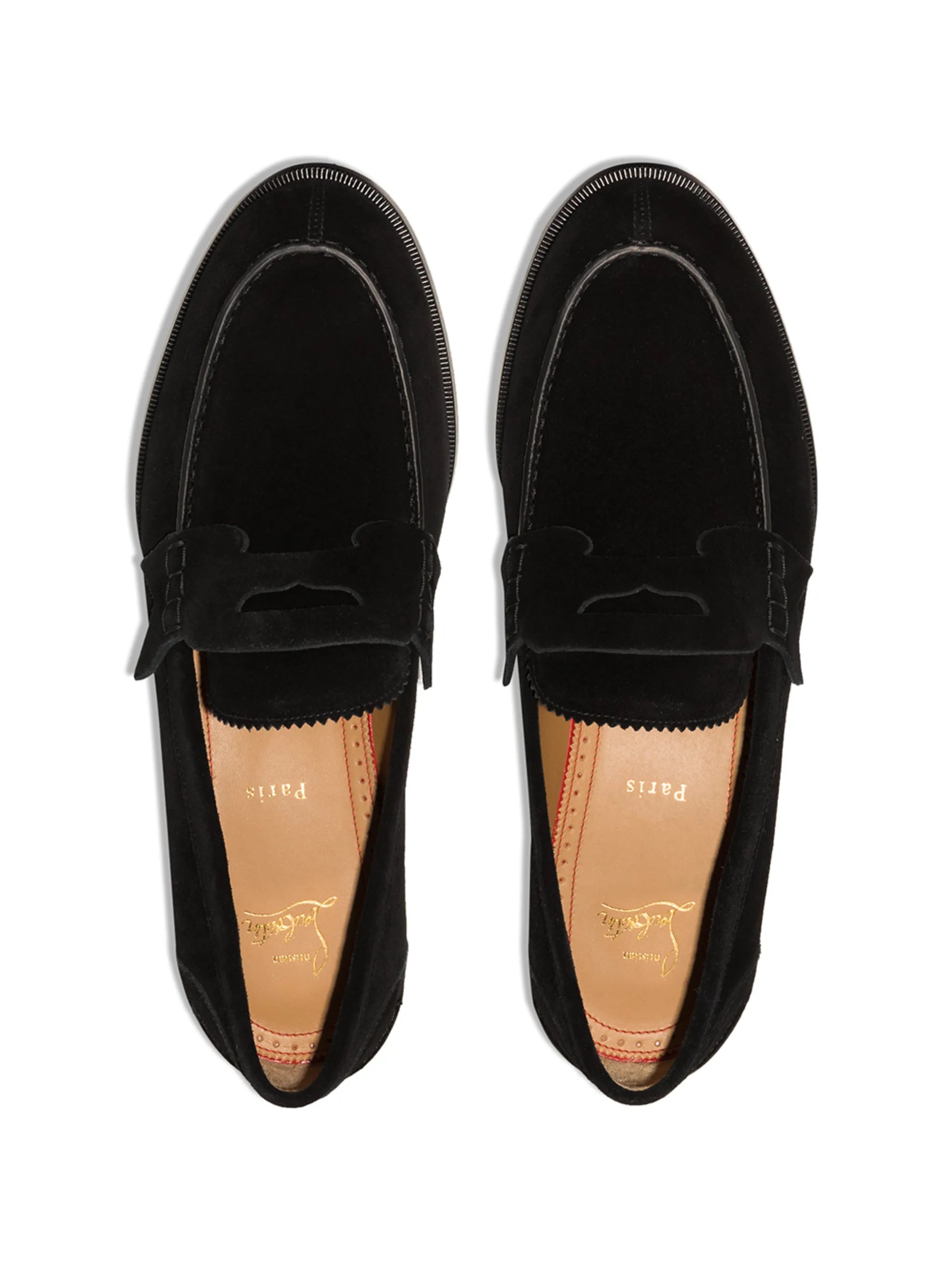 No Penny leather loafers