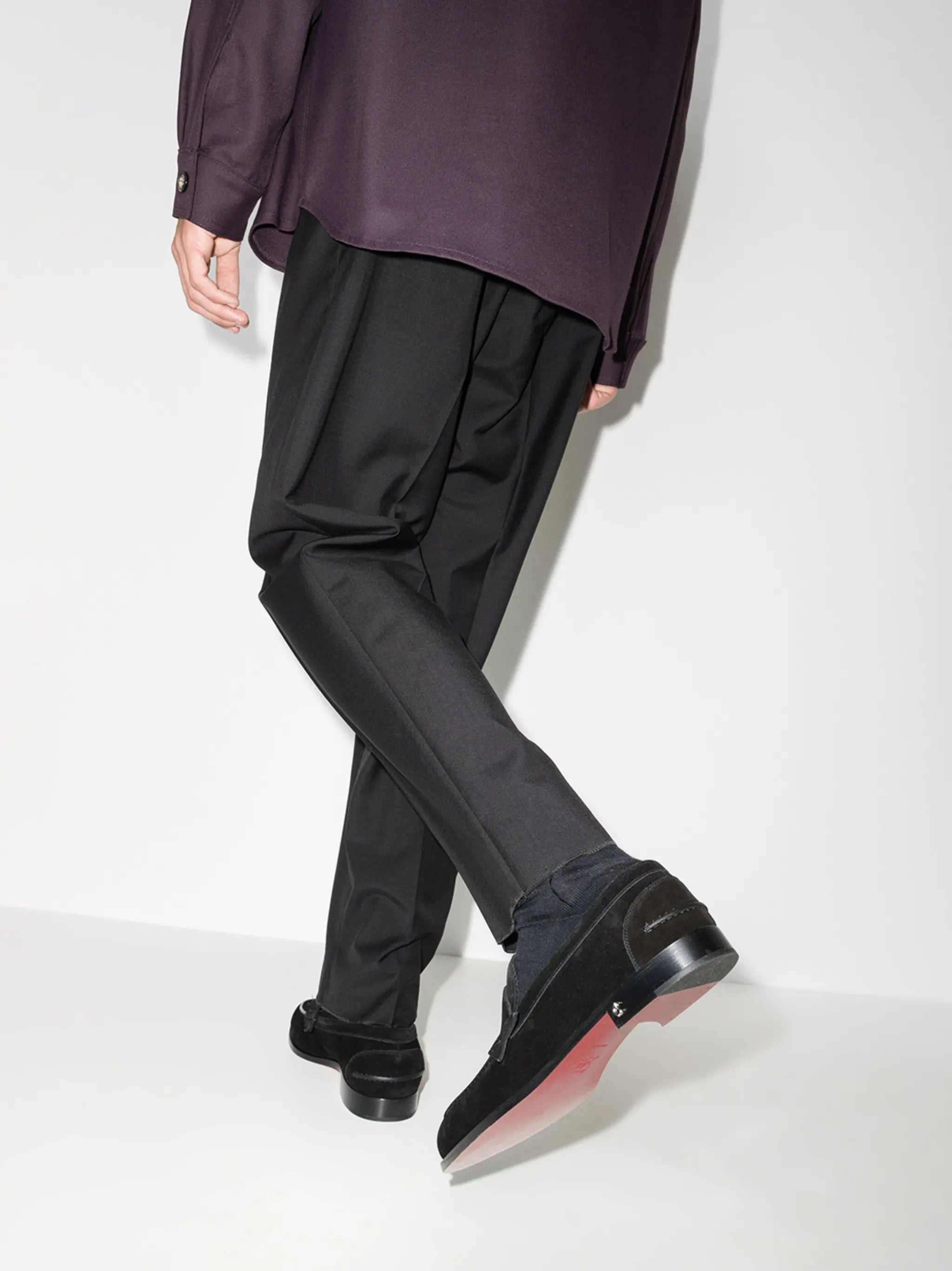 No Penny leather loafers