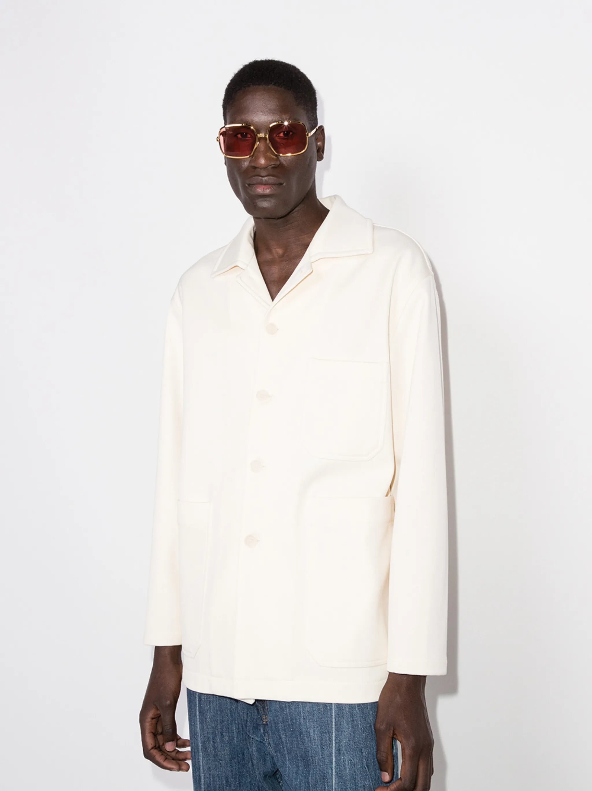 square-frame sunglasses
