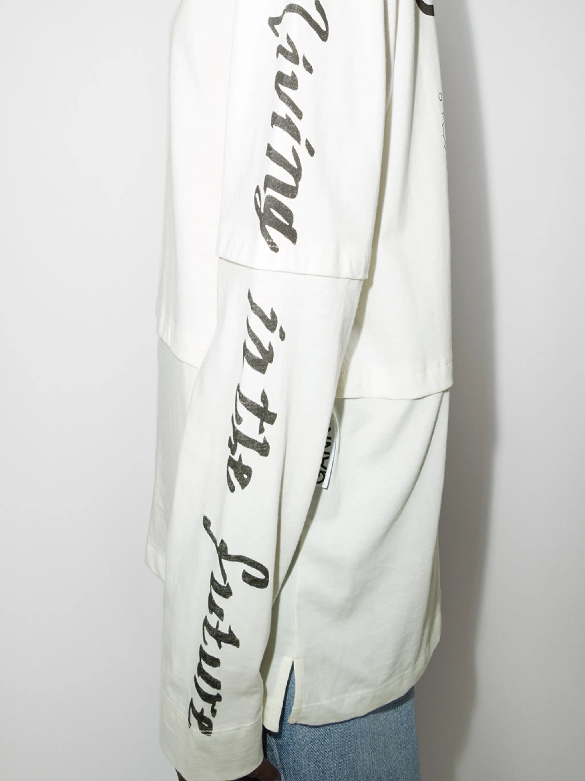 Space graphic-print T-shirt
