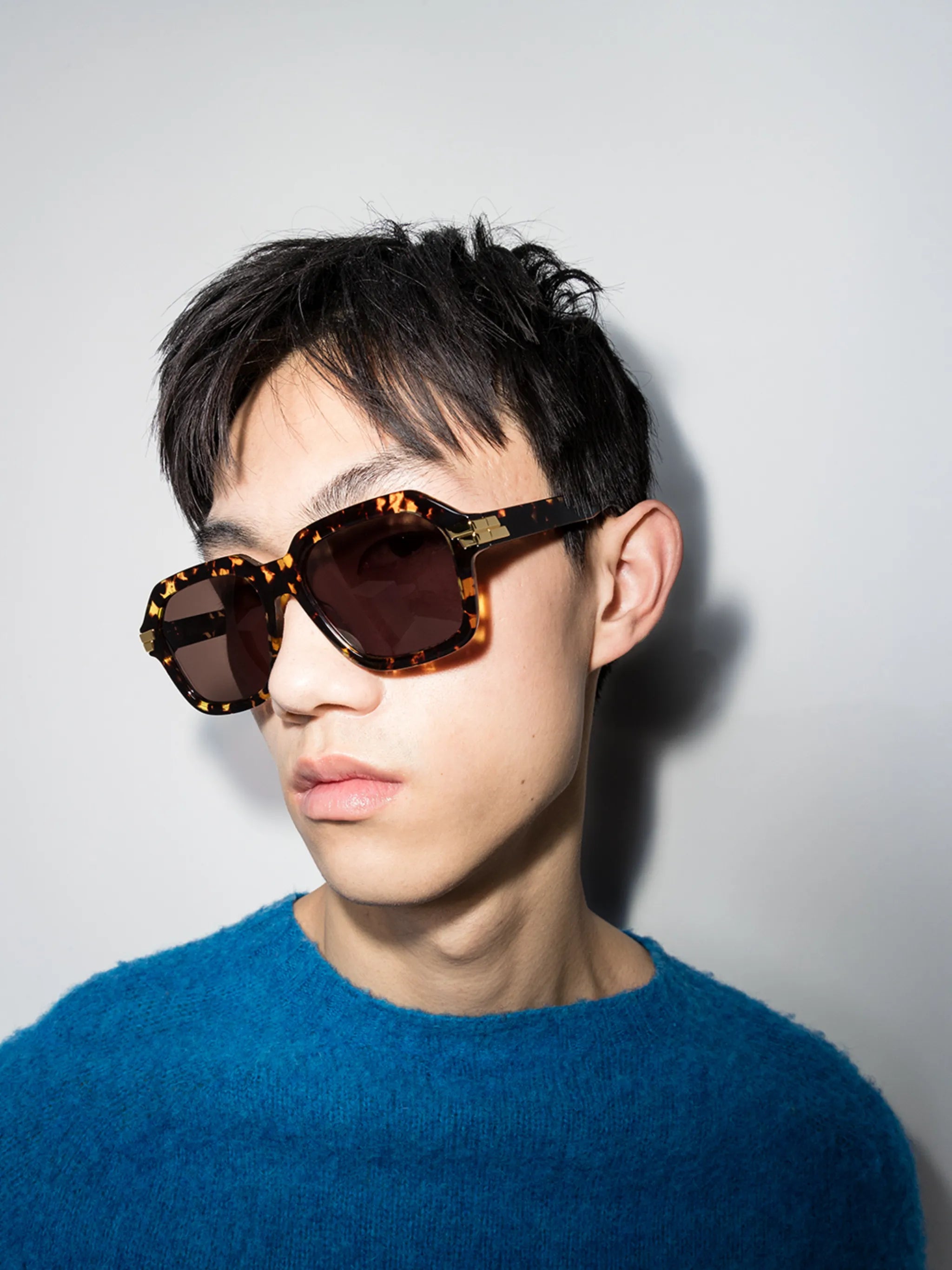square-frame sunglasses