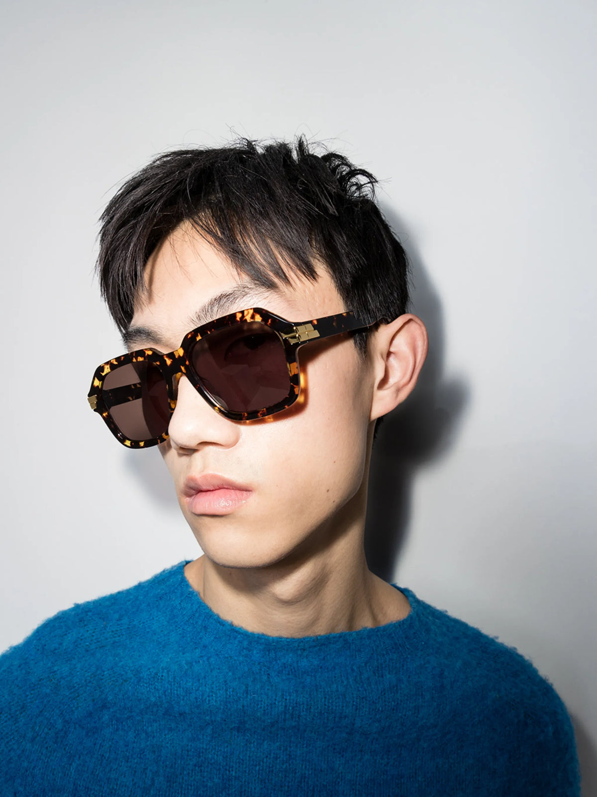 square-frame sunglasses