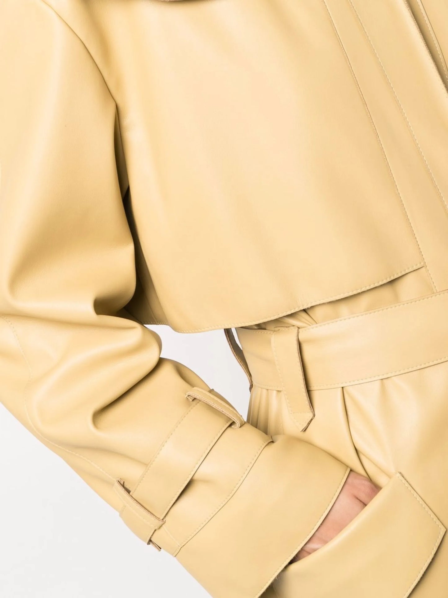 belted trench coat