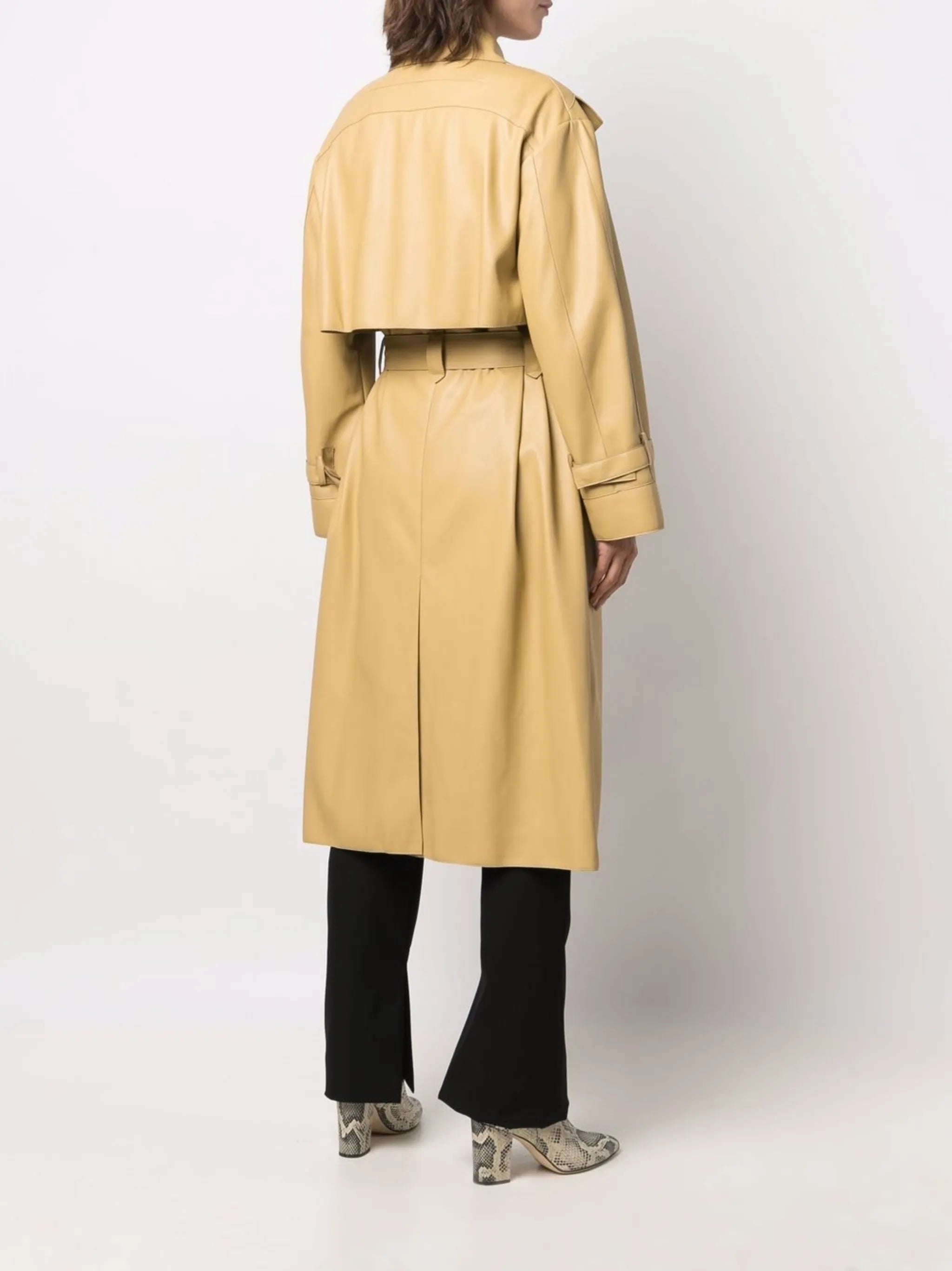 belted trench coat