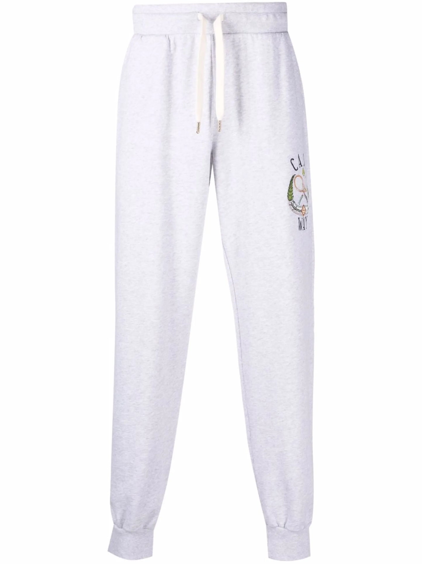 Tennis Club logo-embroidered track pants