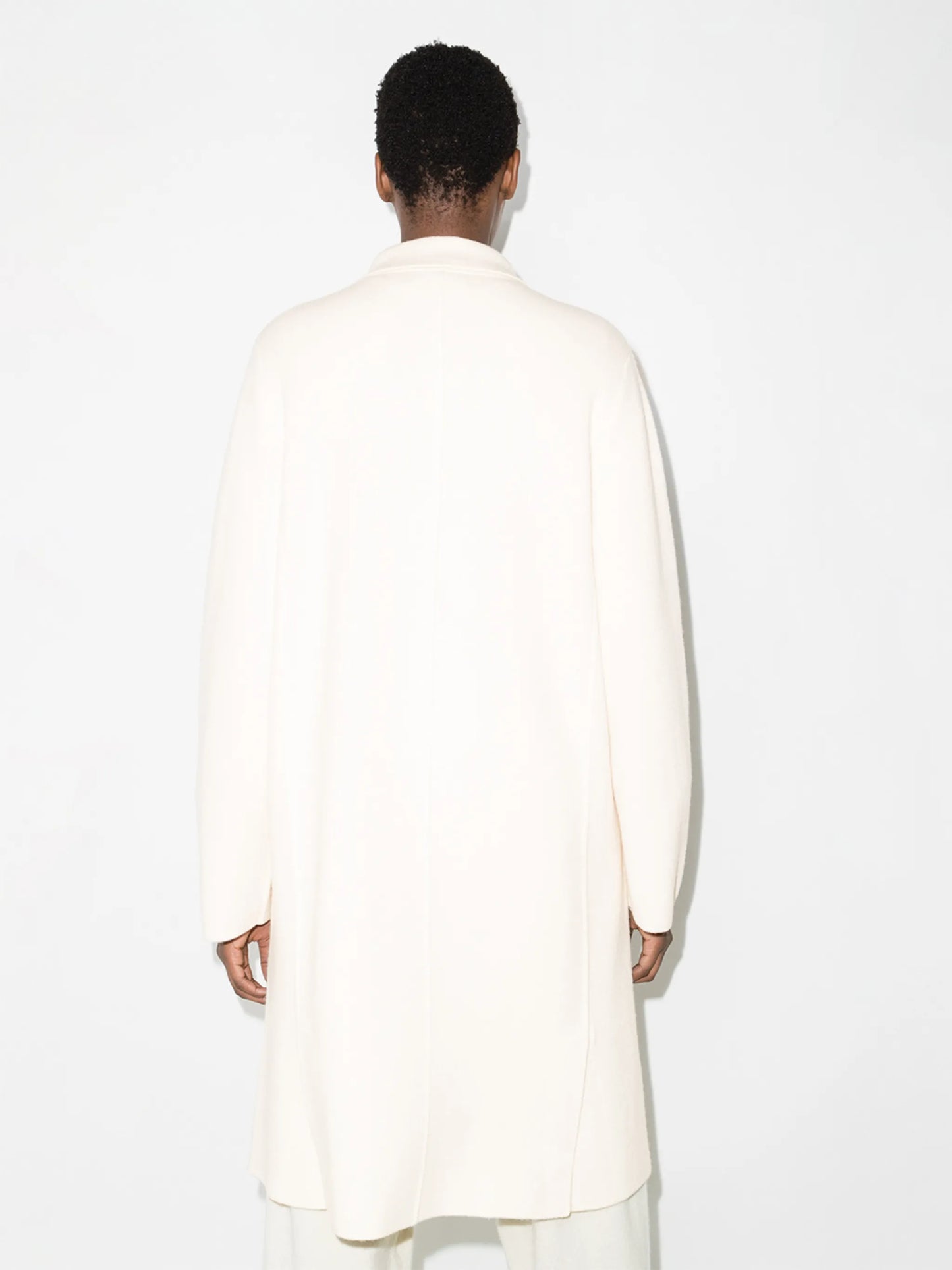 Edith double-breasted cashmere coat