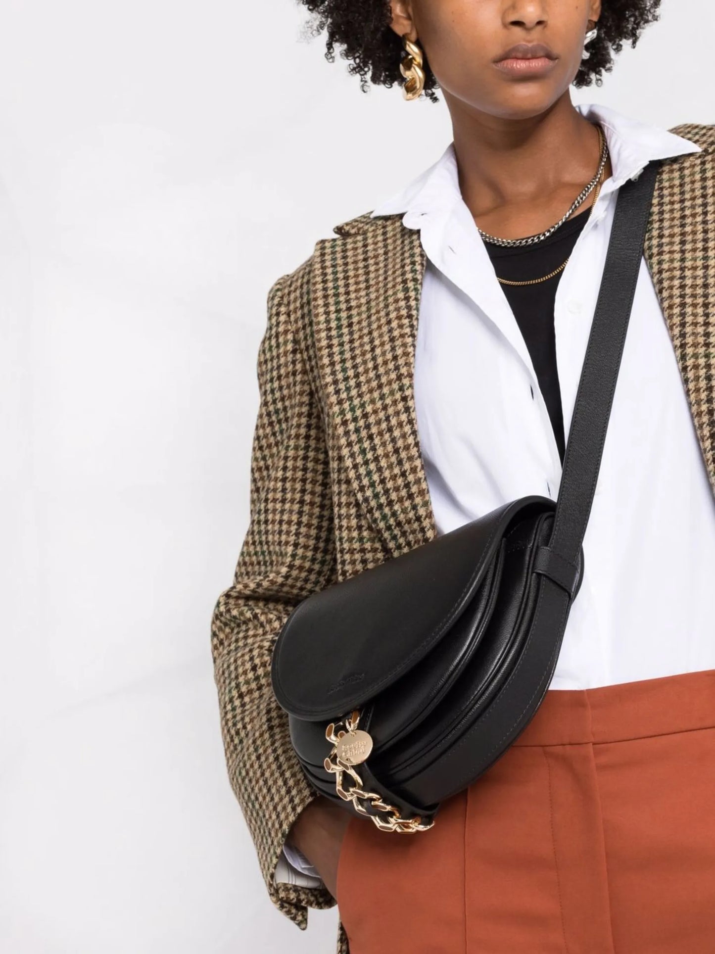 Mara leather crossbody bag