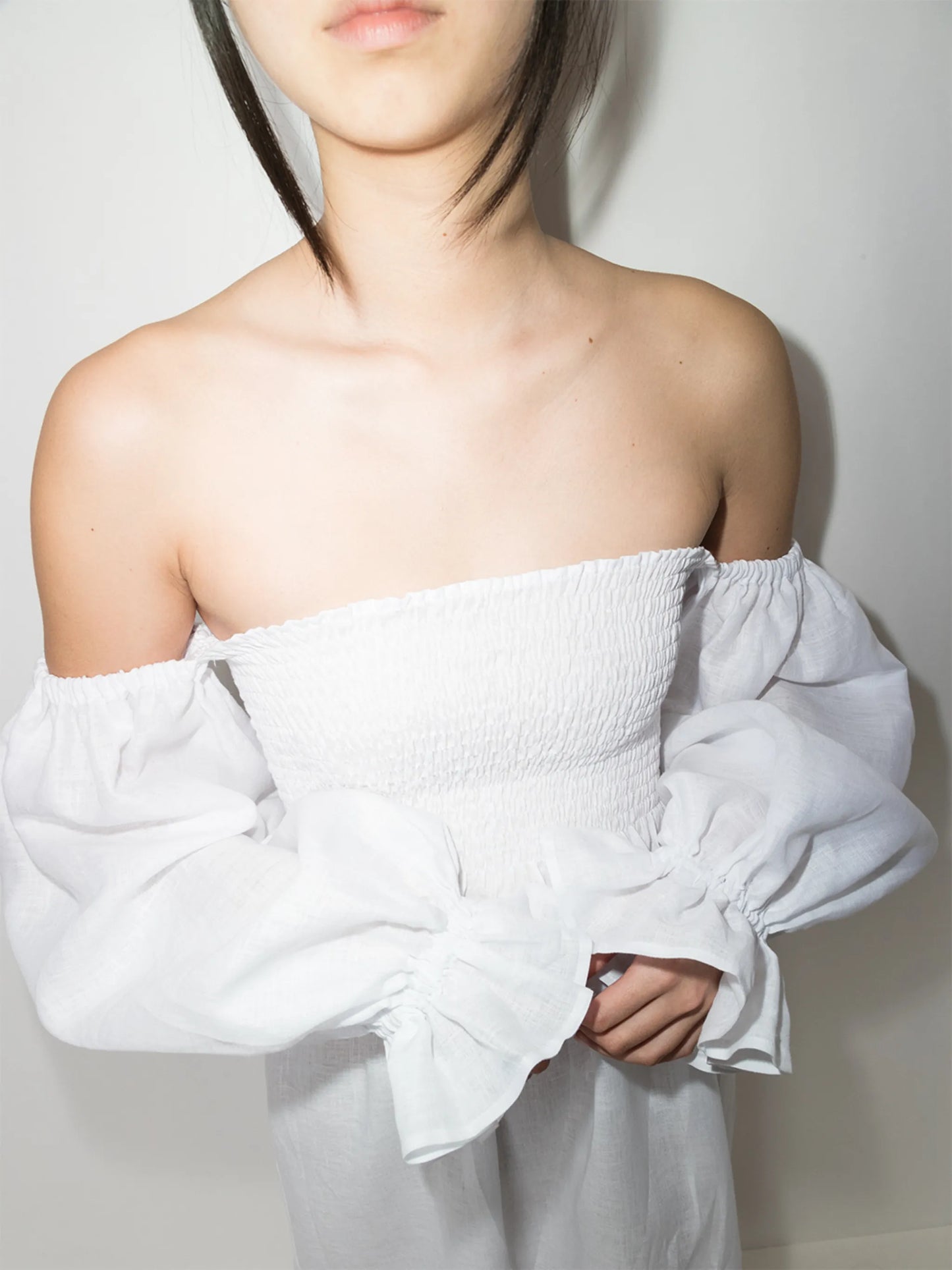 Atlanta linen midi dress