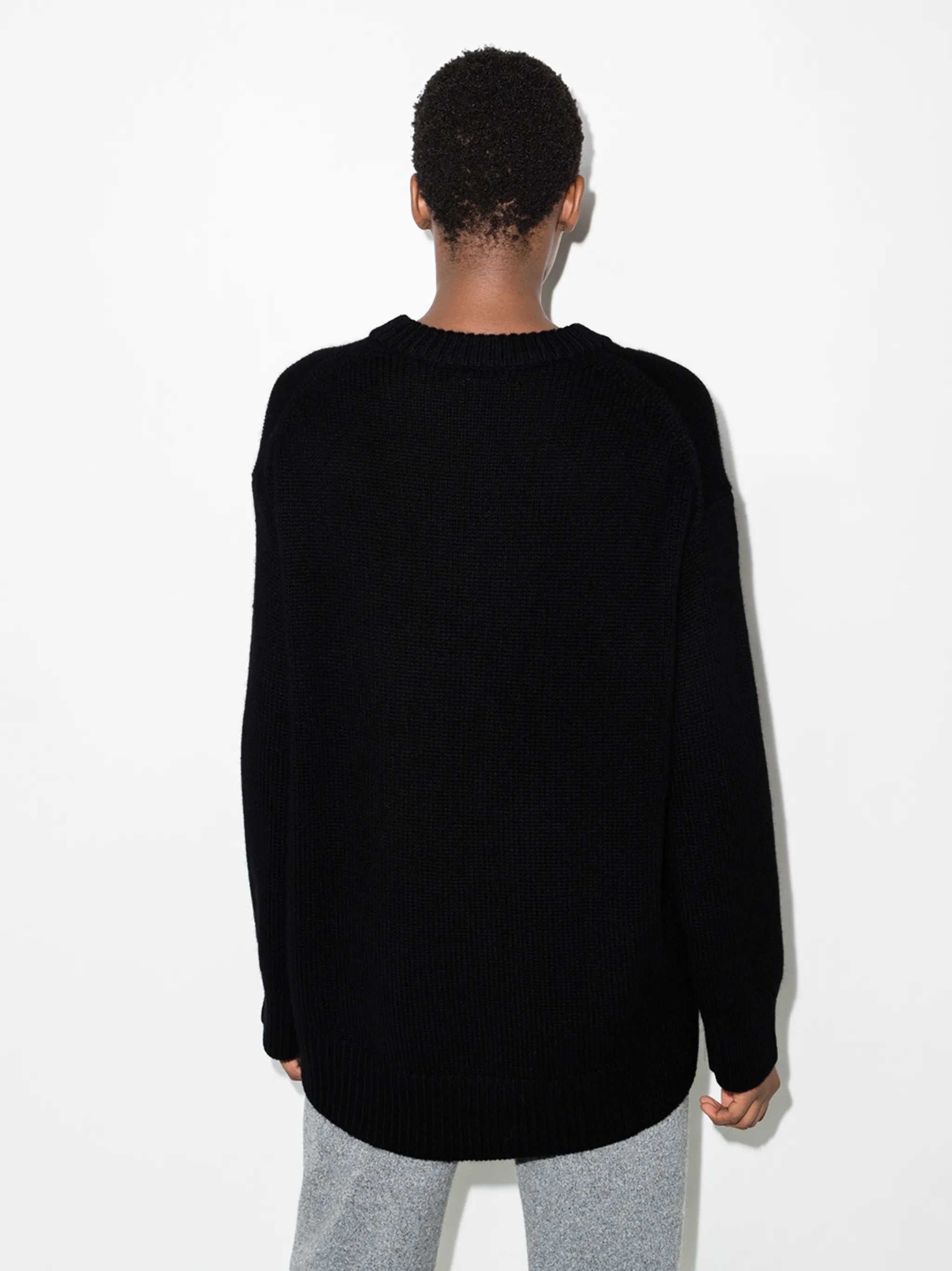 Noor crew-neck jumper