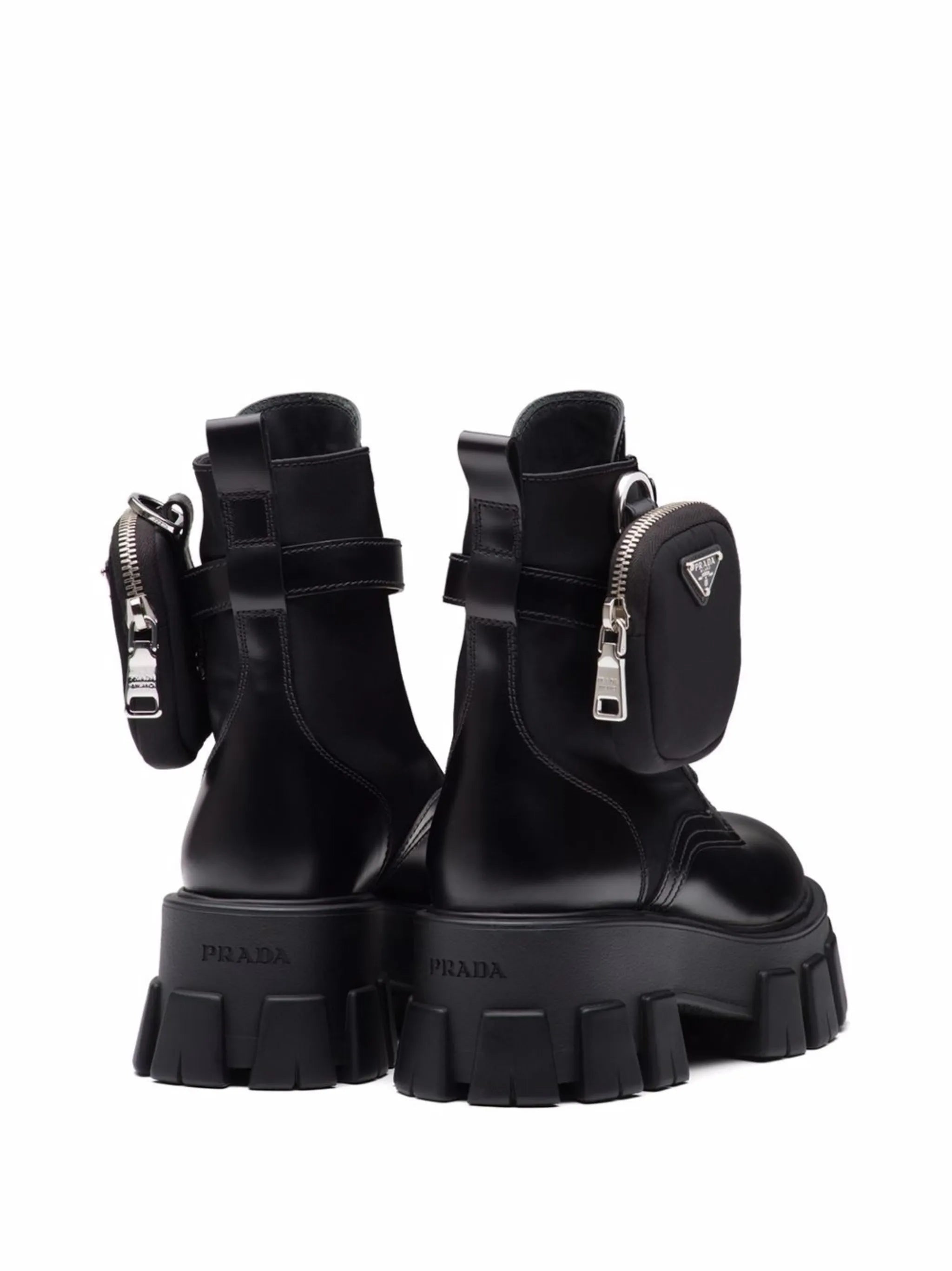 Monolith leather boots