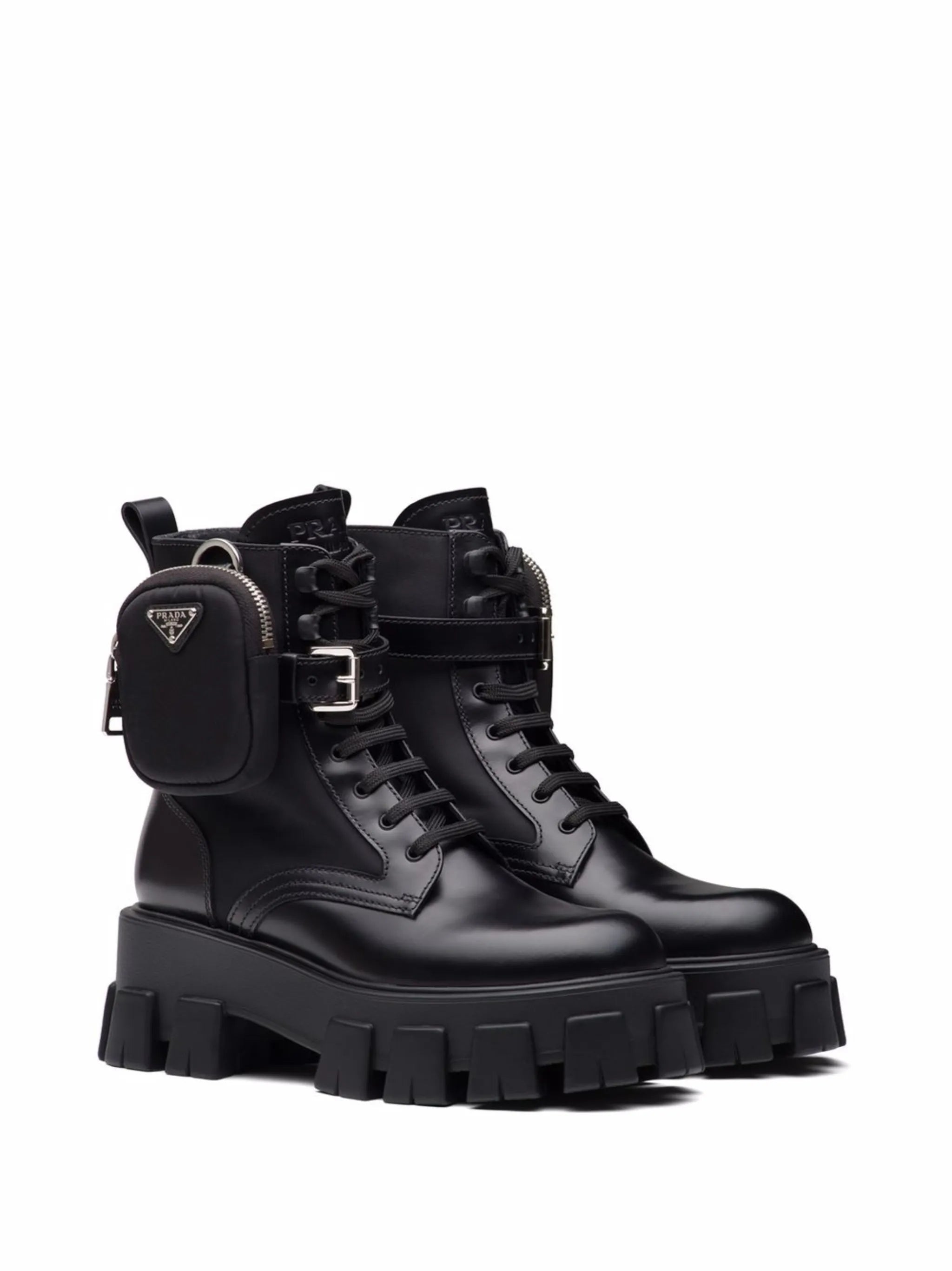 Monolith leather boots