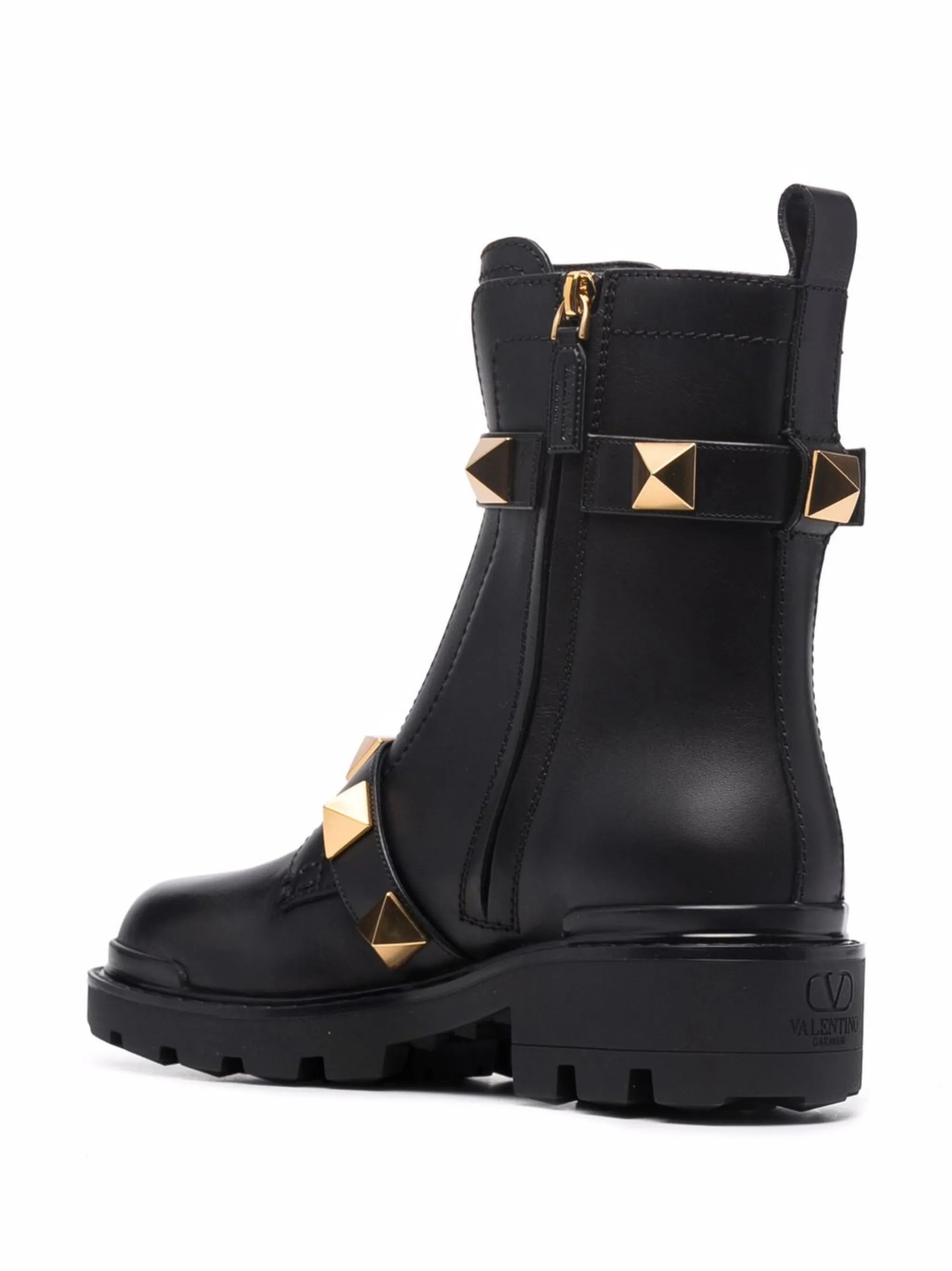 Roman Stud biker boots