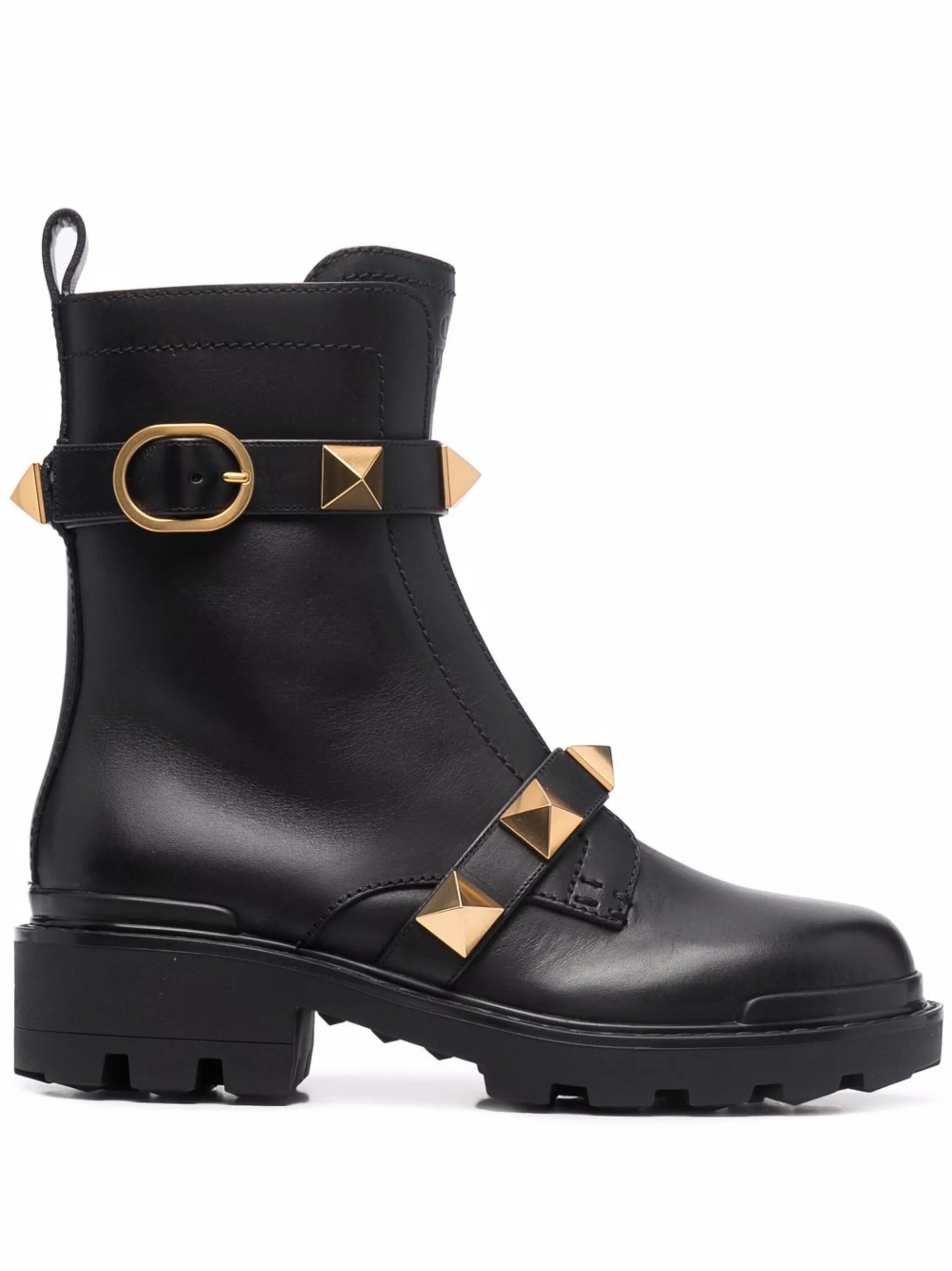 Roman Stud biker boots