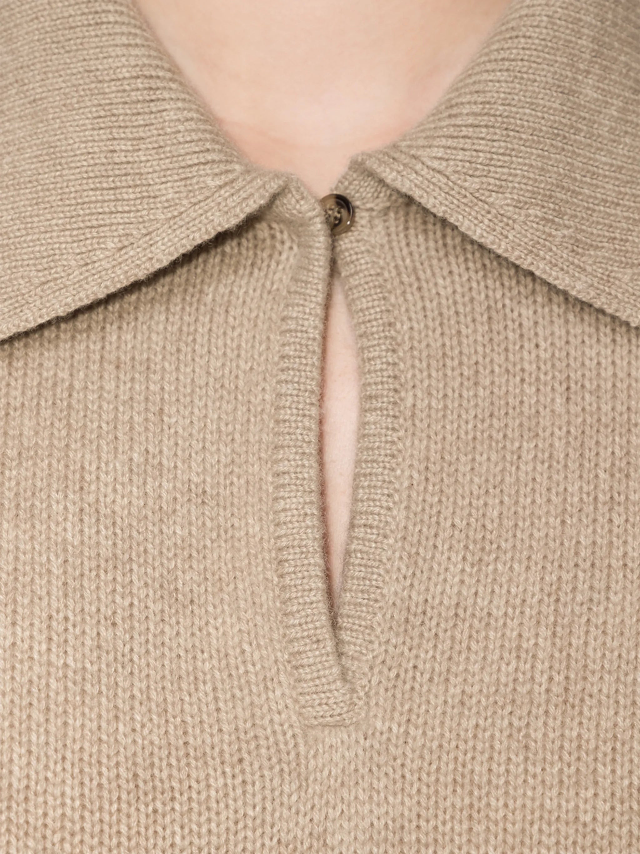 Dorothy wide-collar jumper