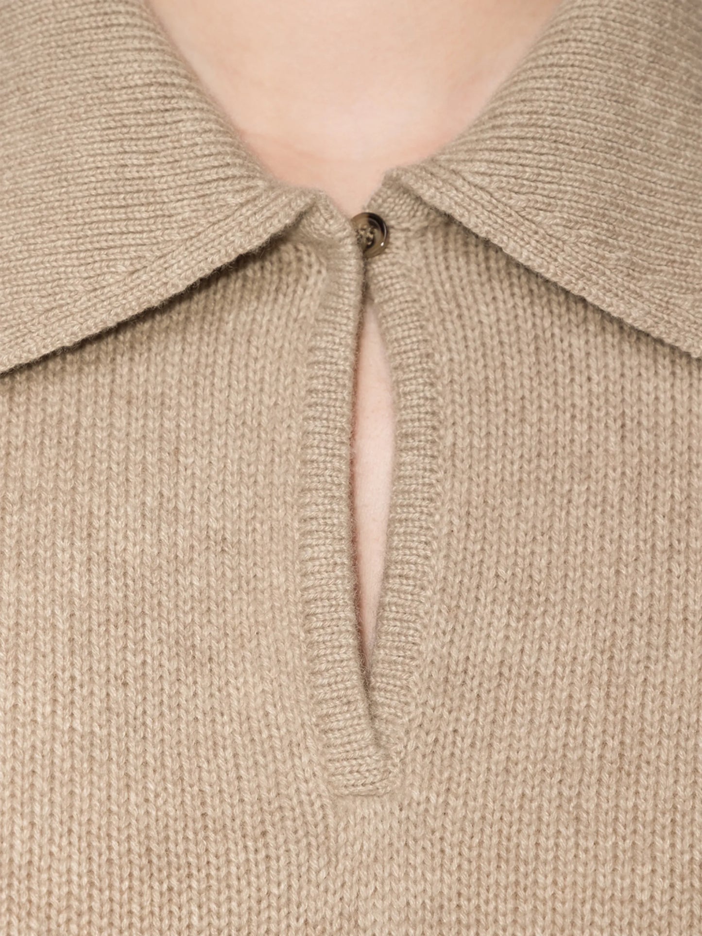 Dorothy wide-collar jumper