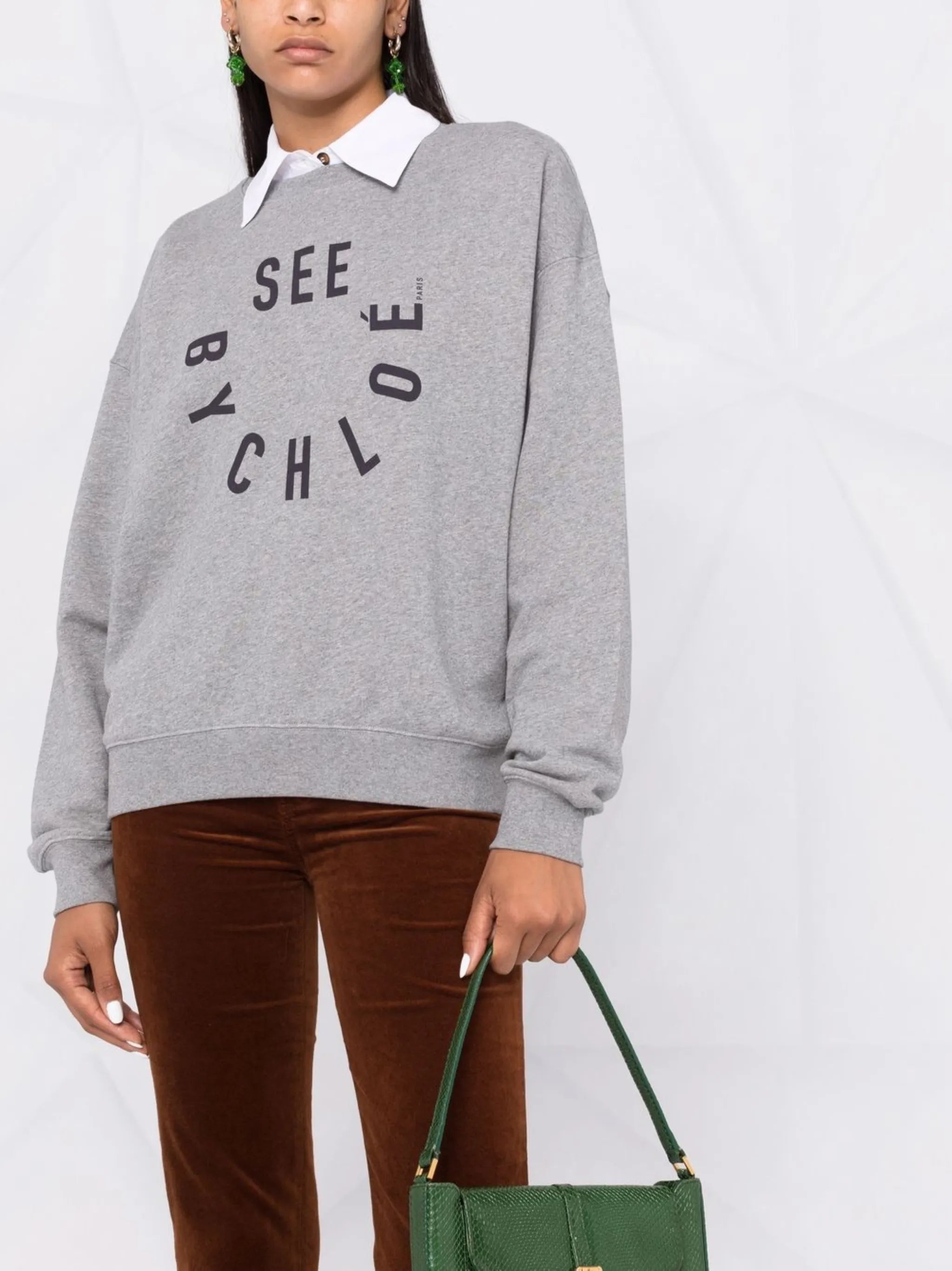 logo-print sweatshirt