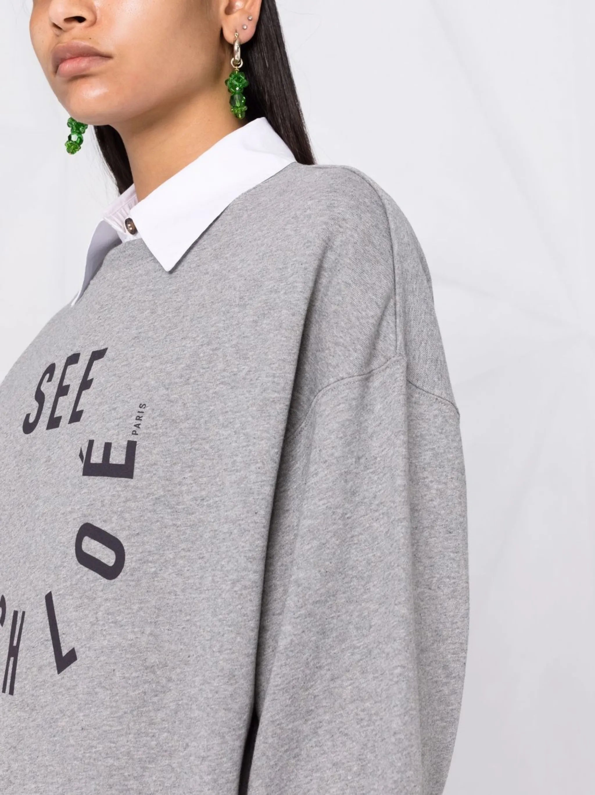 logo-print sweatshirt