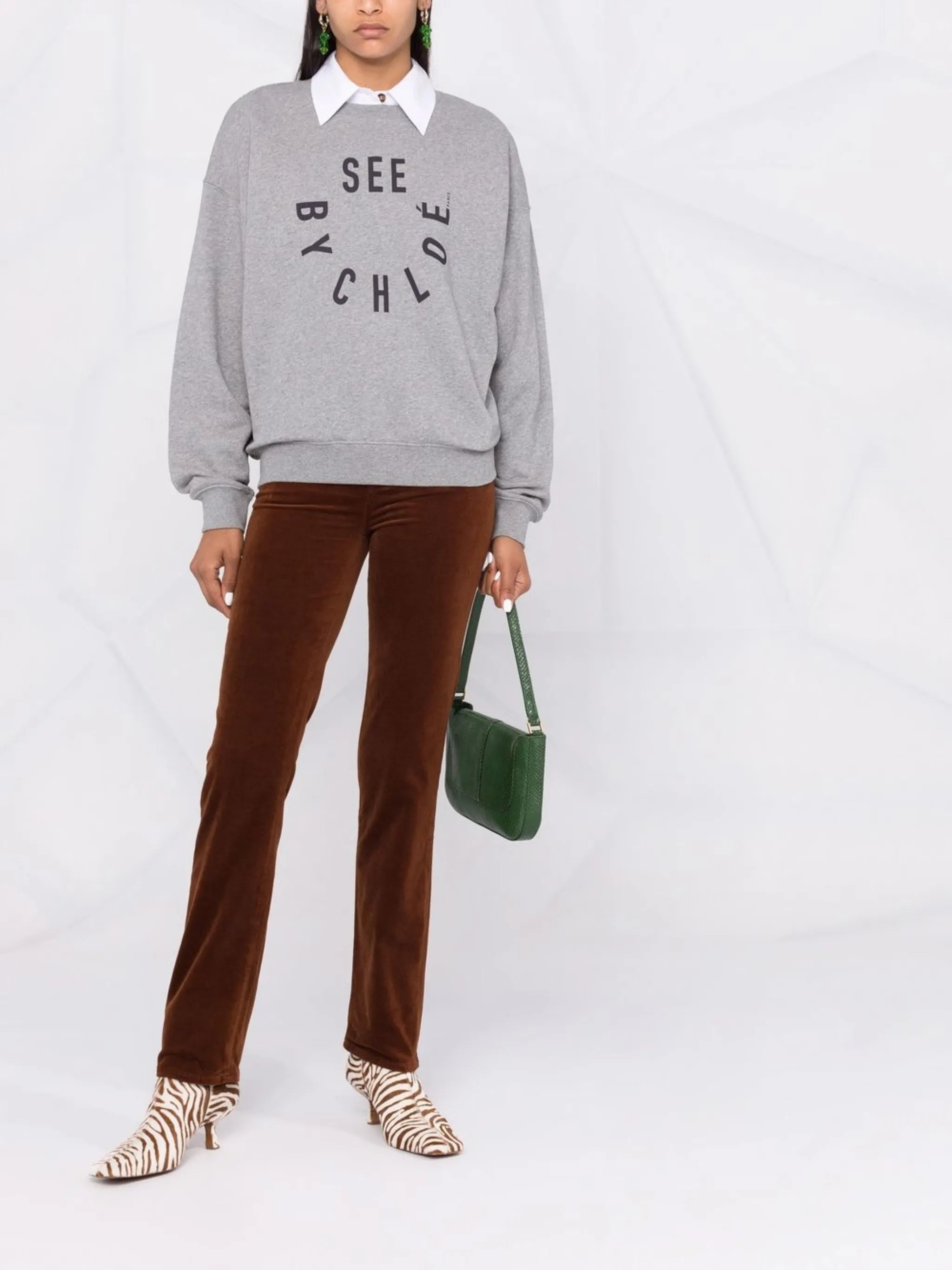logo-print sweatshirt