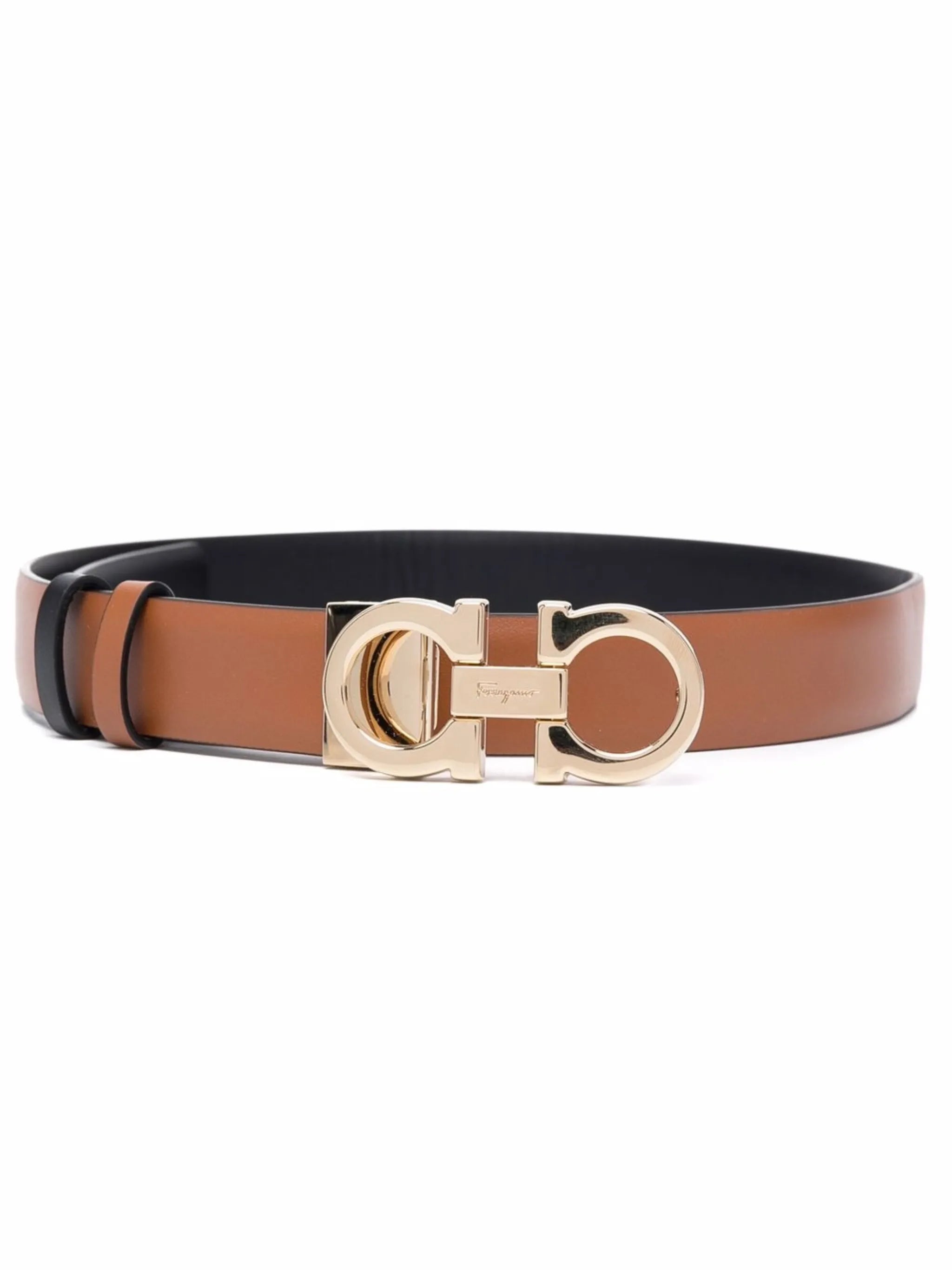 reversible and adjustable Gancini belt