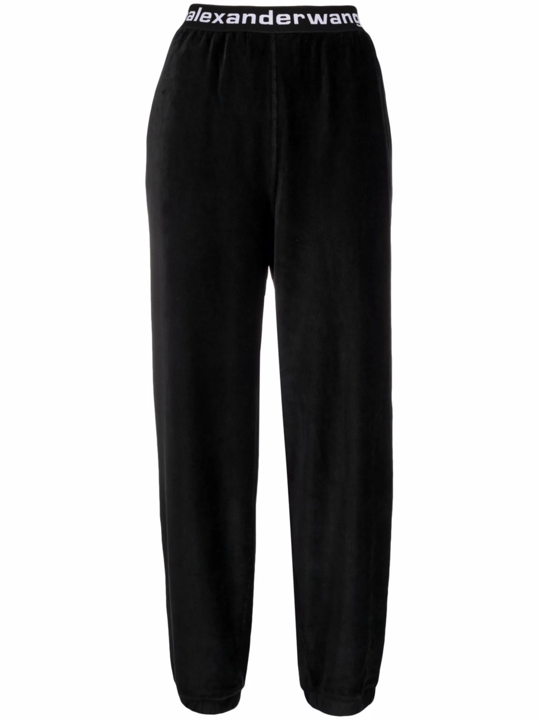 logo-waistband track pants