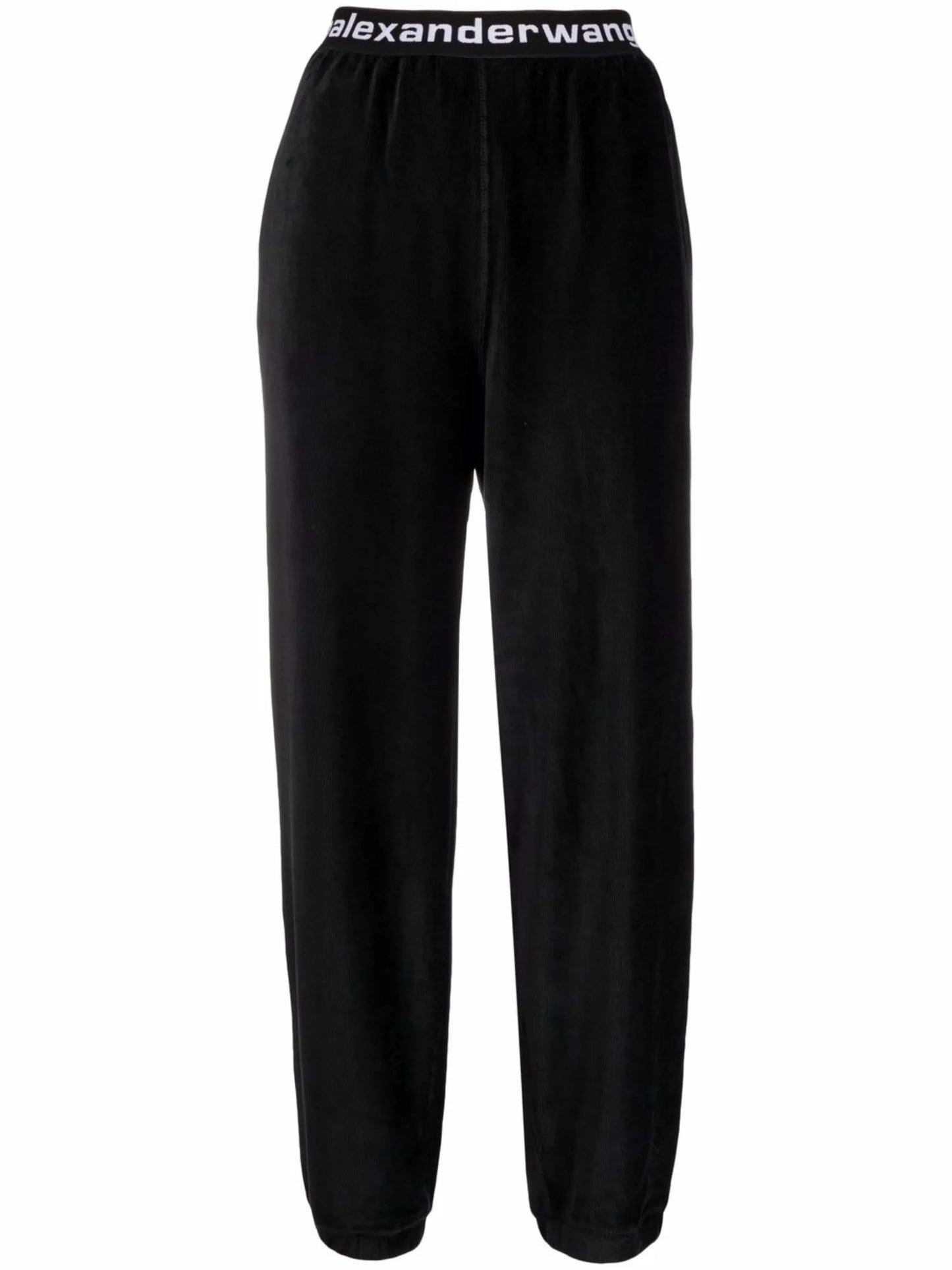 logo-waistband track pants