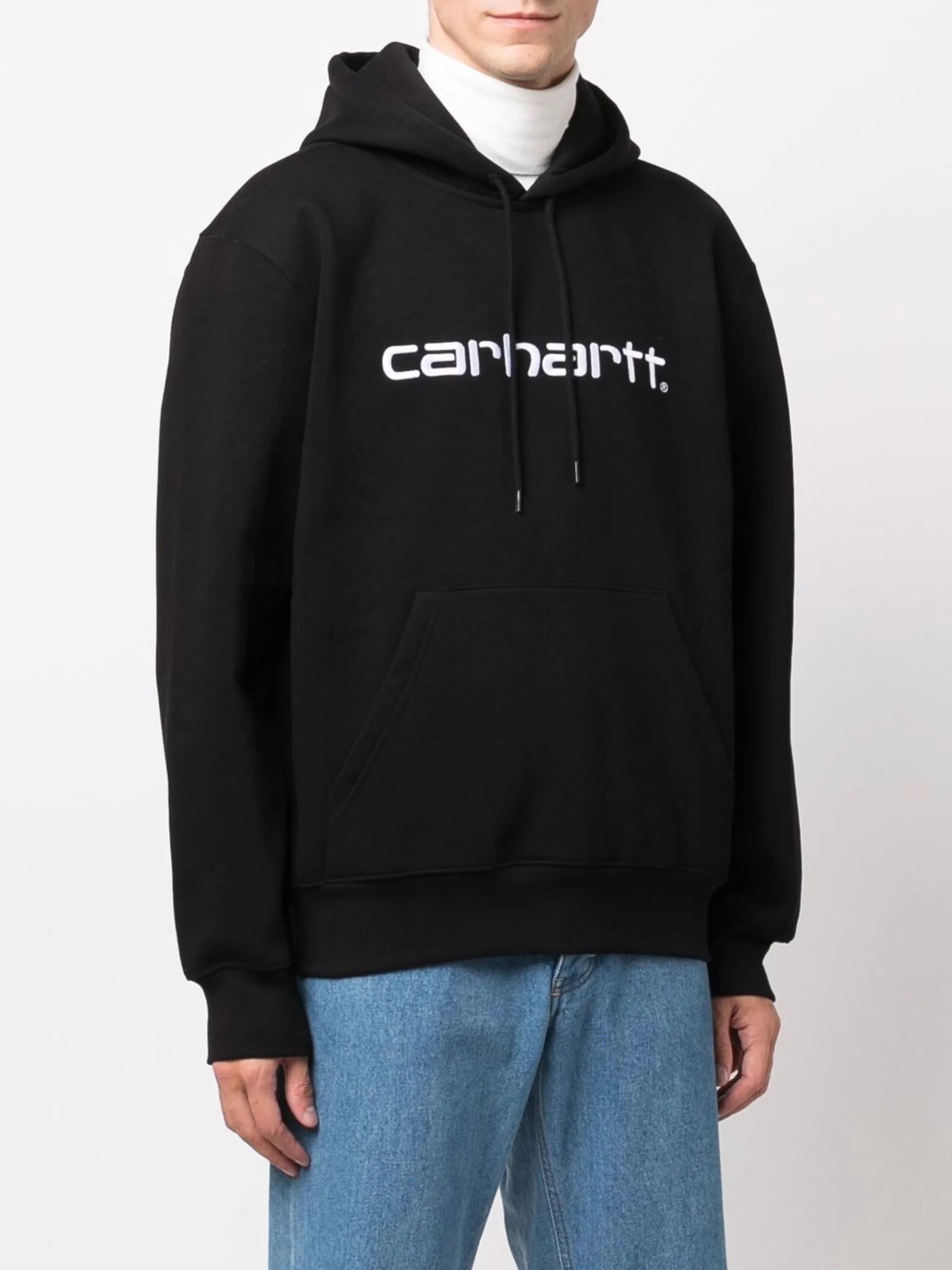 logo lettering hoodie