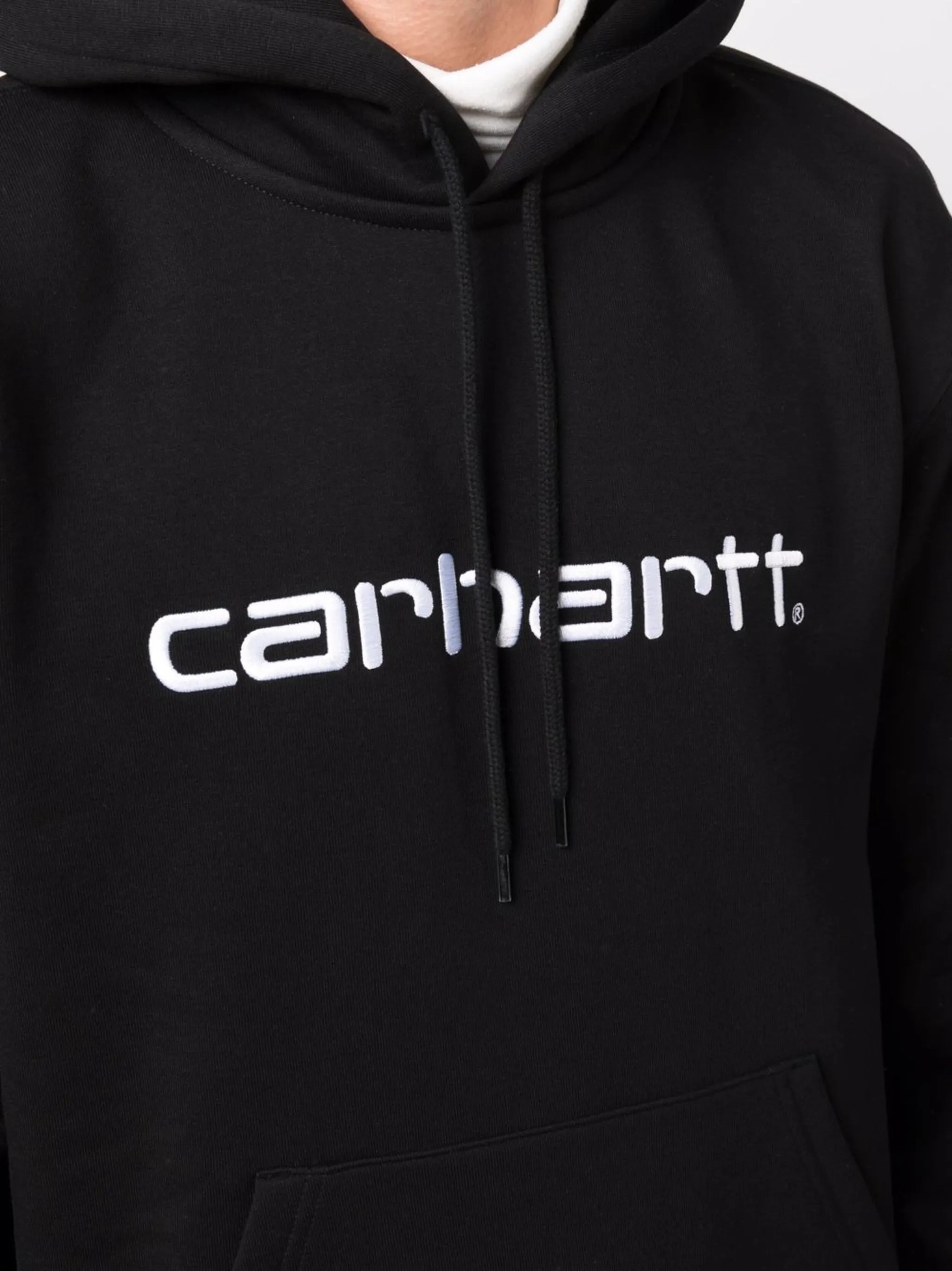 logo lettering hoodie