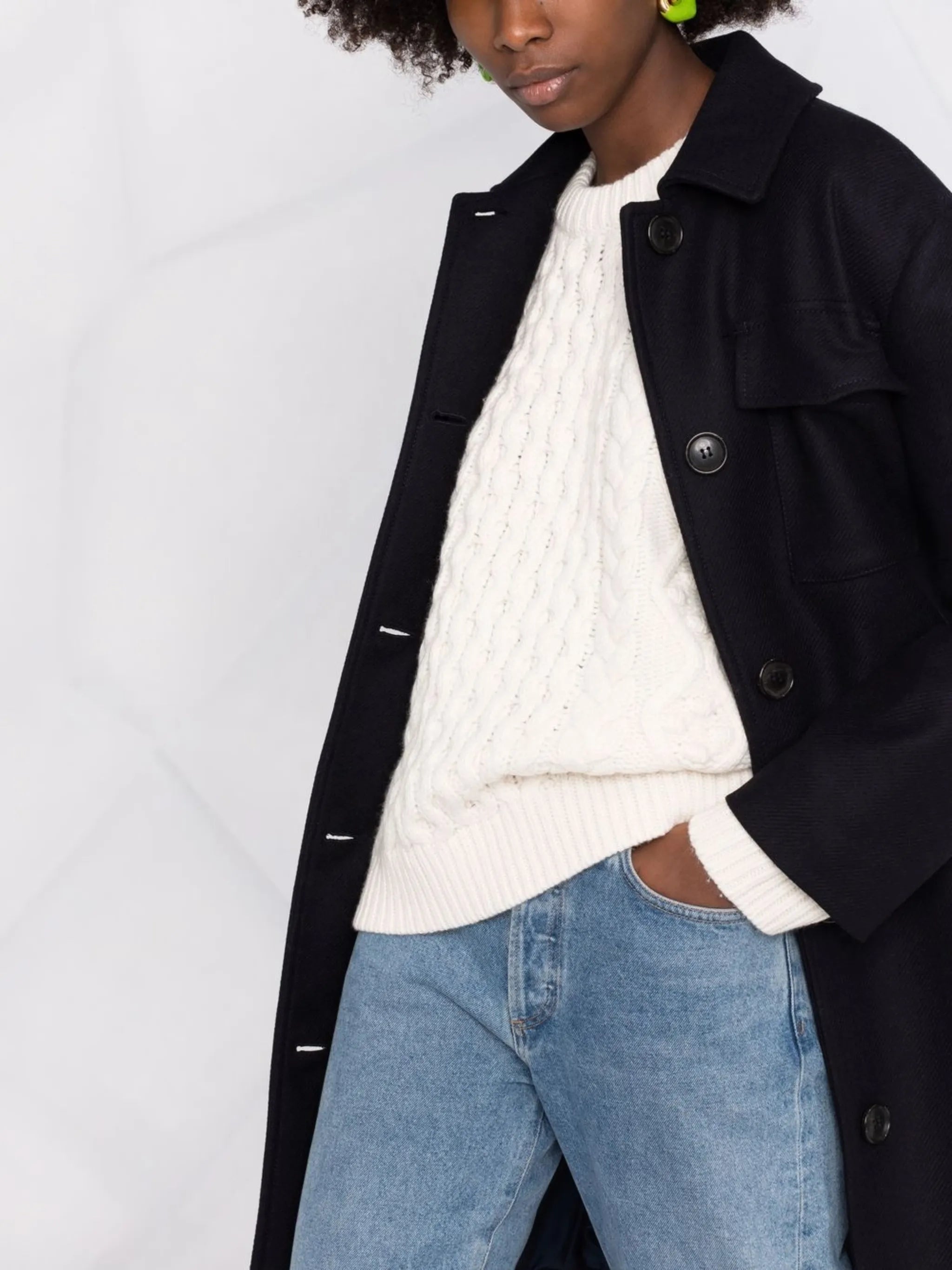 cable knit jumper
