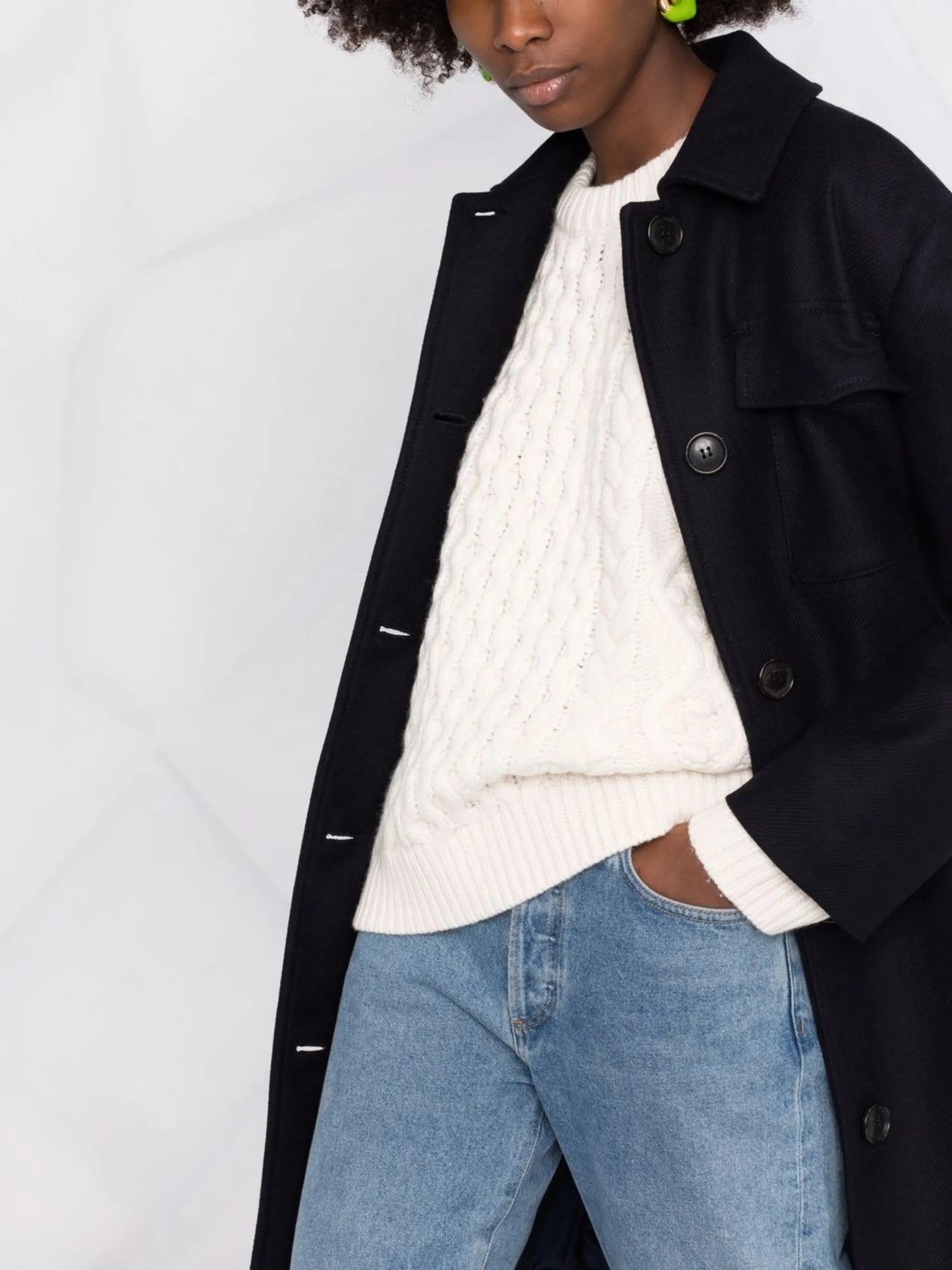 cable knit jumper
