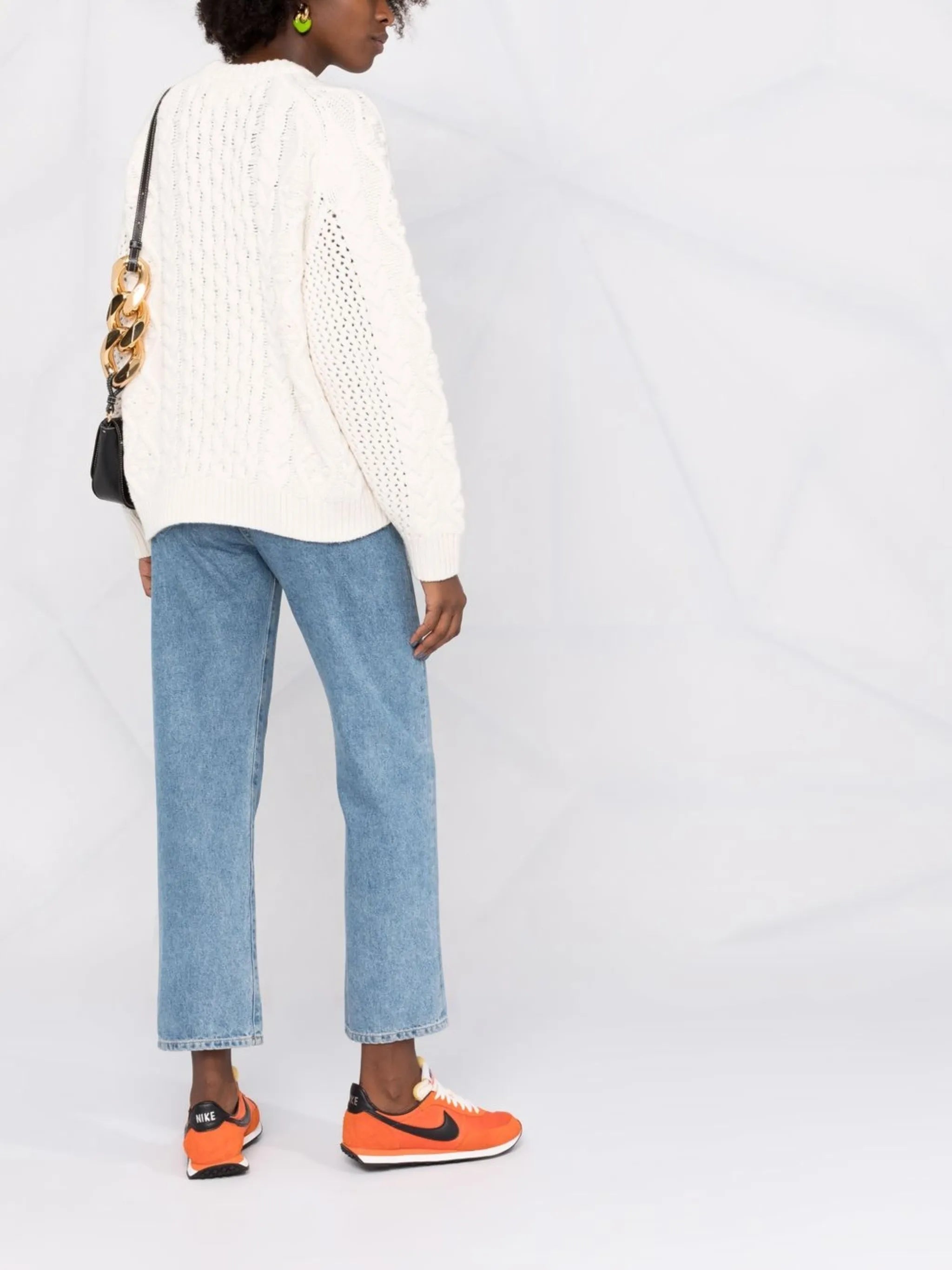 cable knit jumper