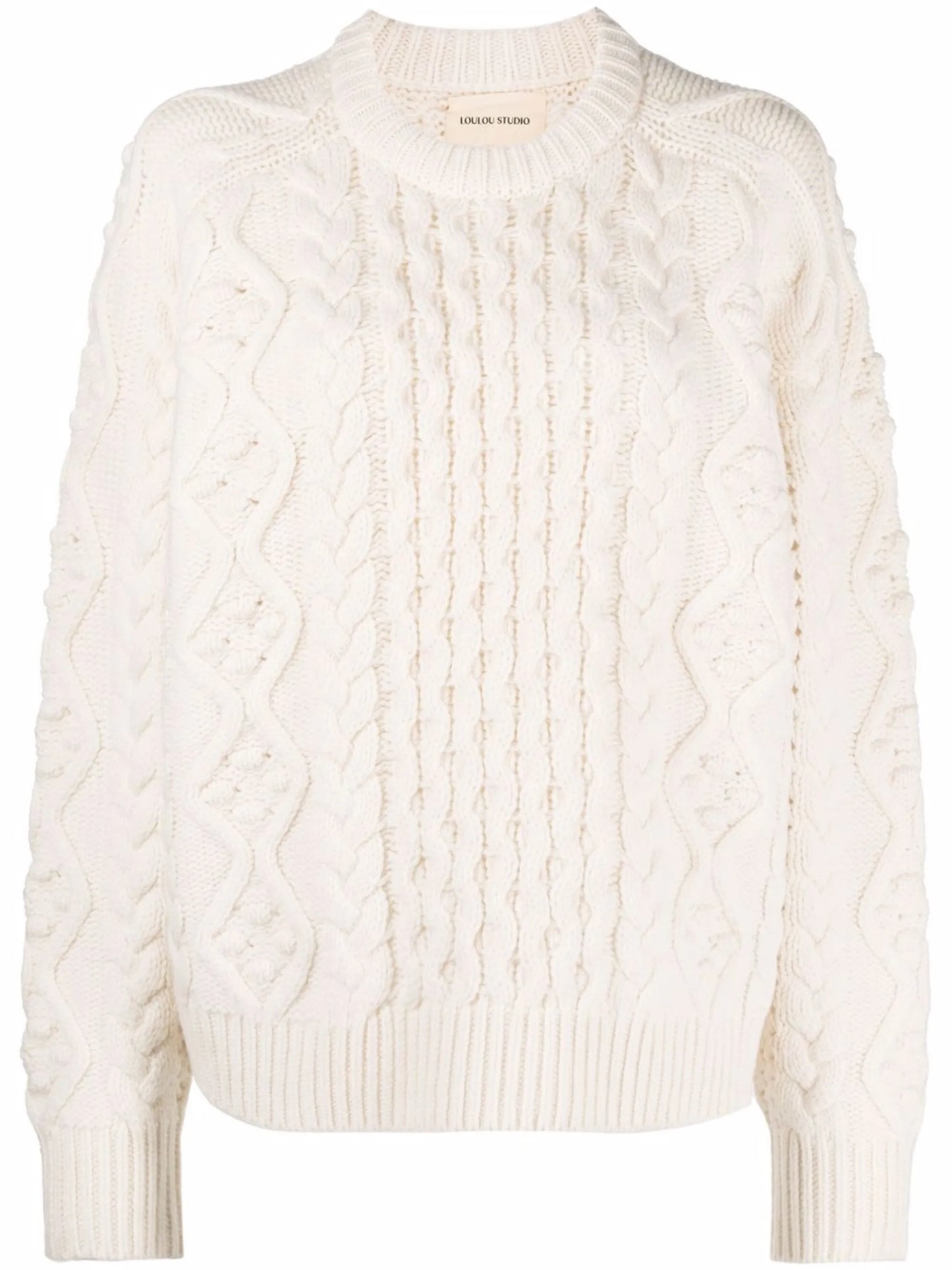 cable knit jumper