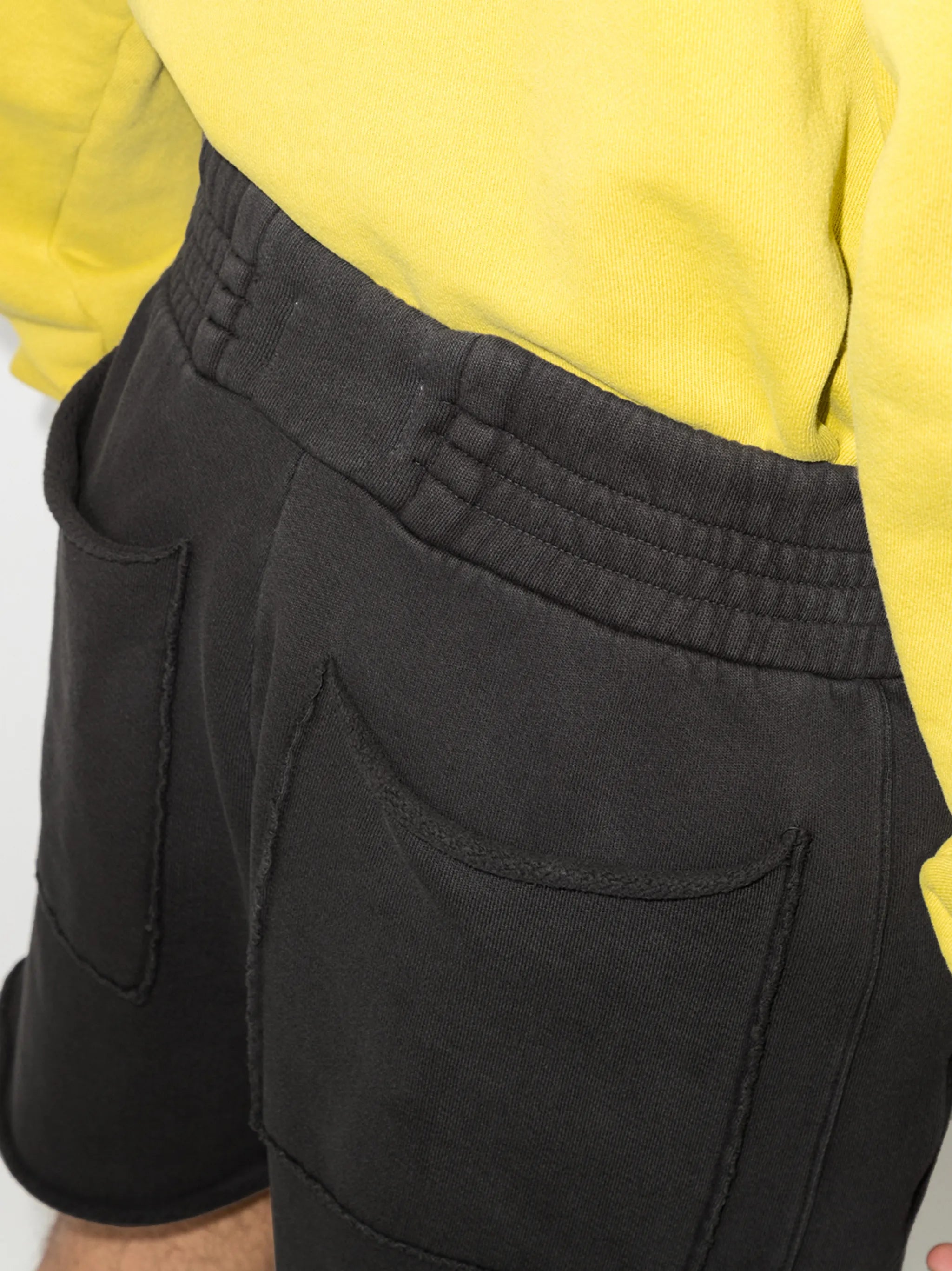 Yacht drawstring-waist track shorts