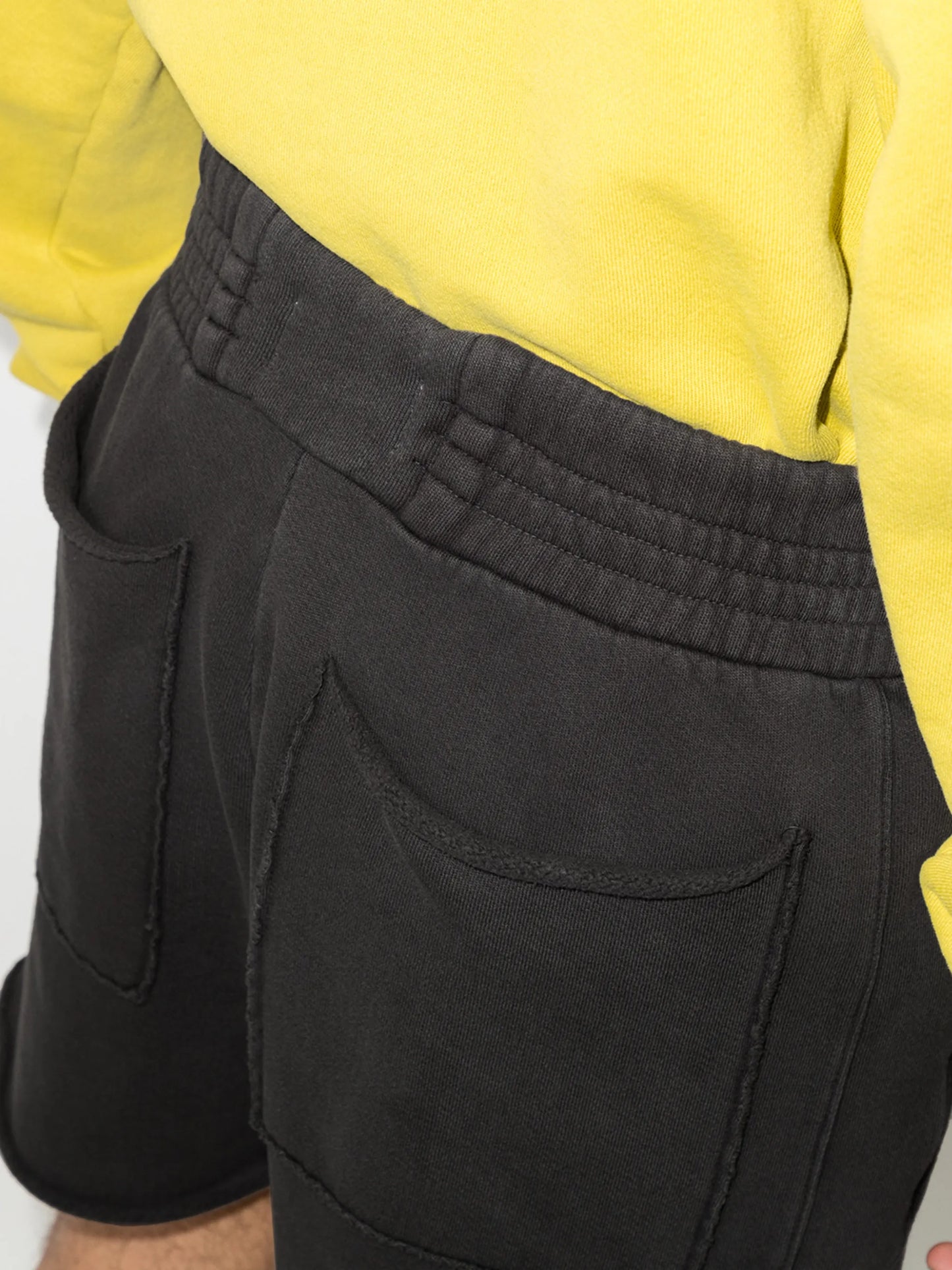 Yacht drawstring-waist track shorts