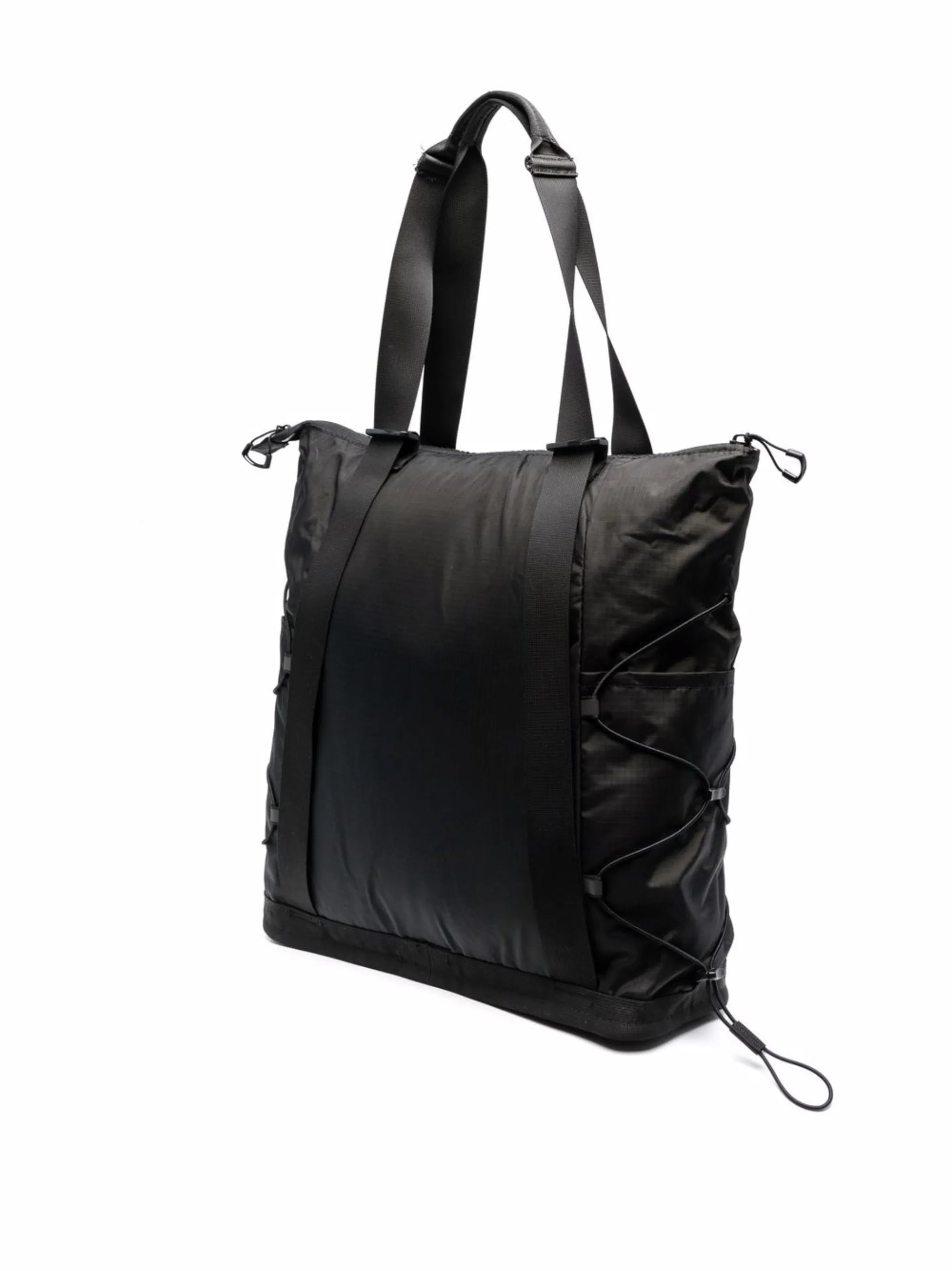 Borealis logo-embroidered tote bag