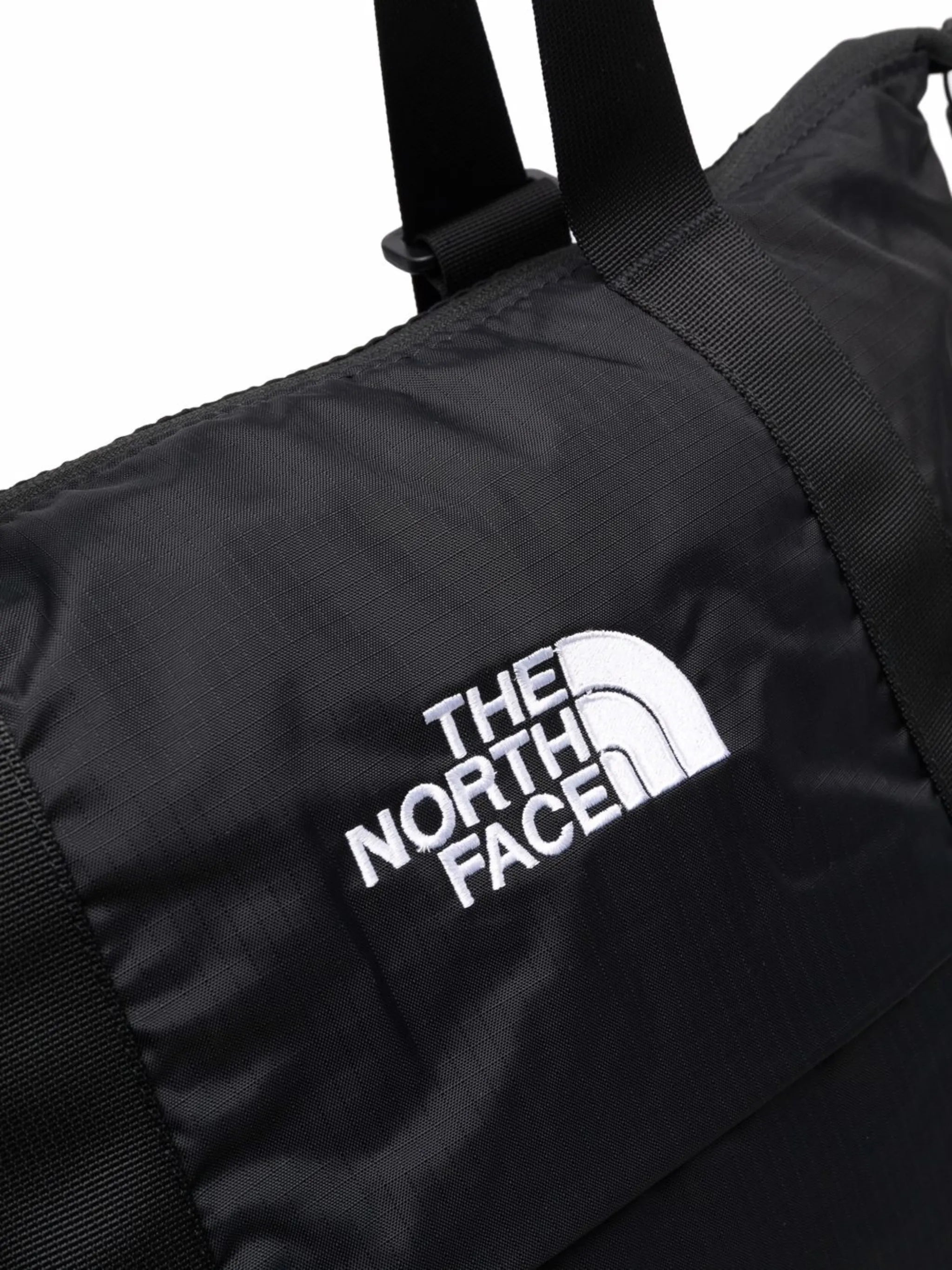 Borealis logo-embroidered tote bag