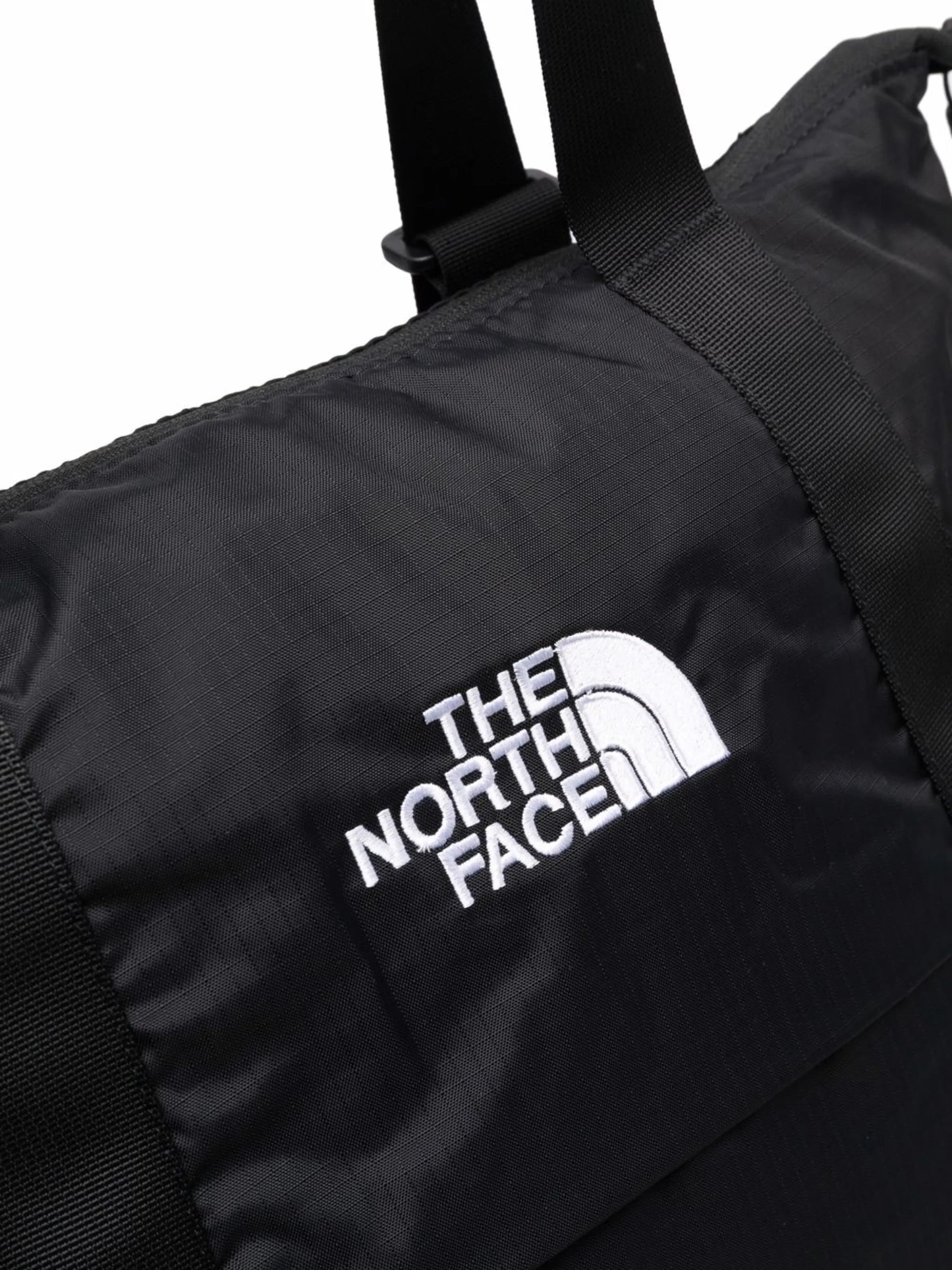 Borealis logo-embroidered tote bag