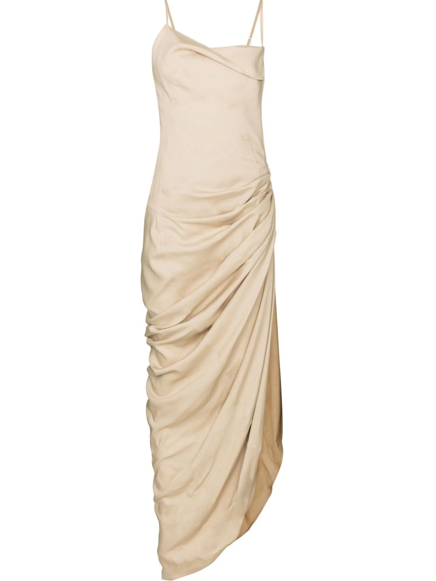 Saudade draped maxi dress