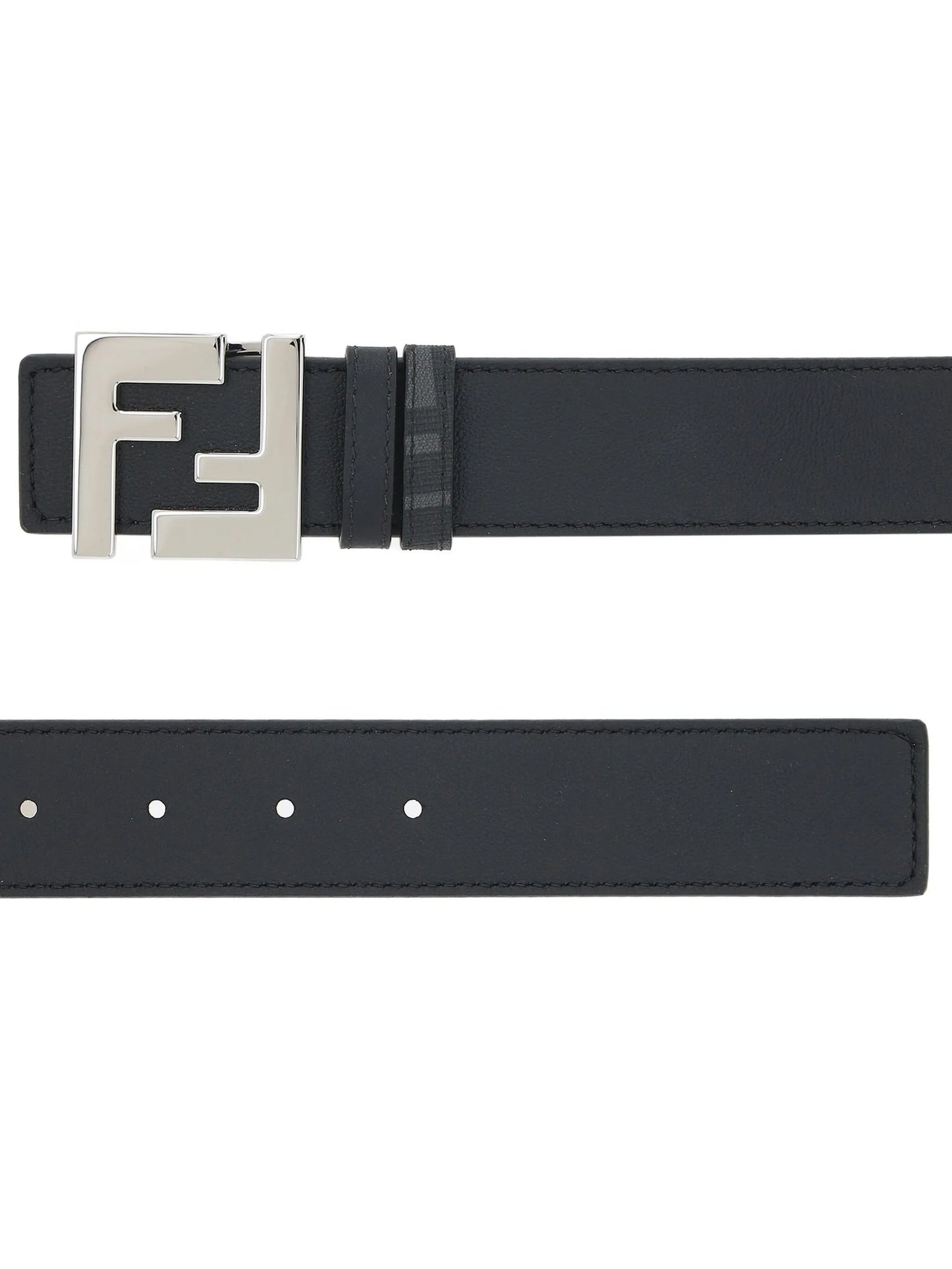 FF-logo reversible leather belt