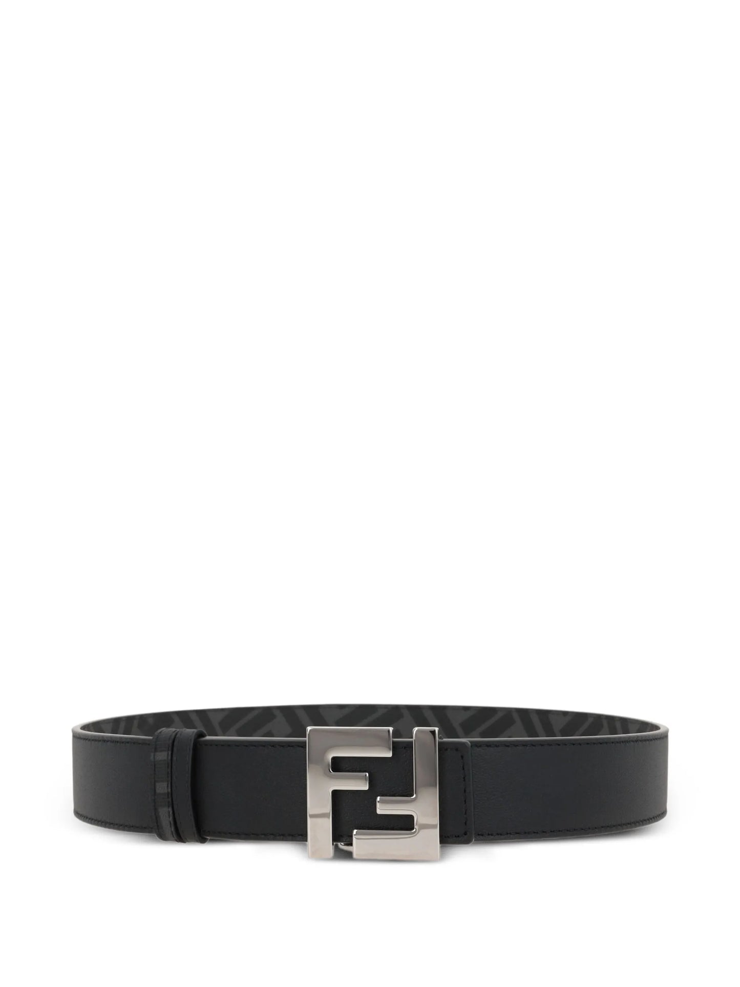 FF-logo reversible leather belt
