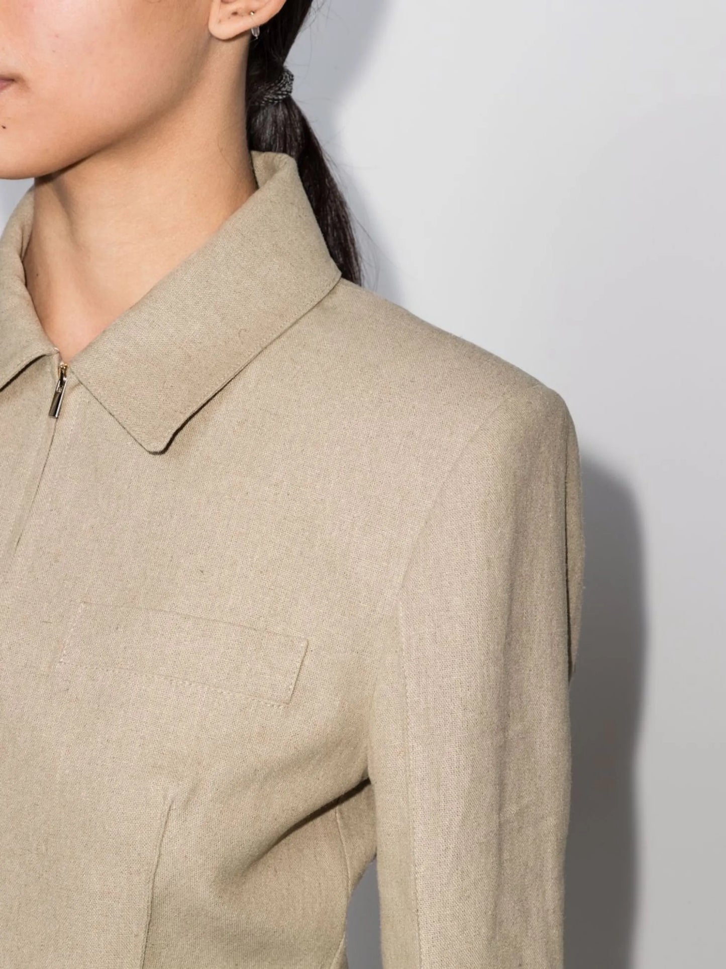 La Veste zip-up shirt