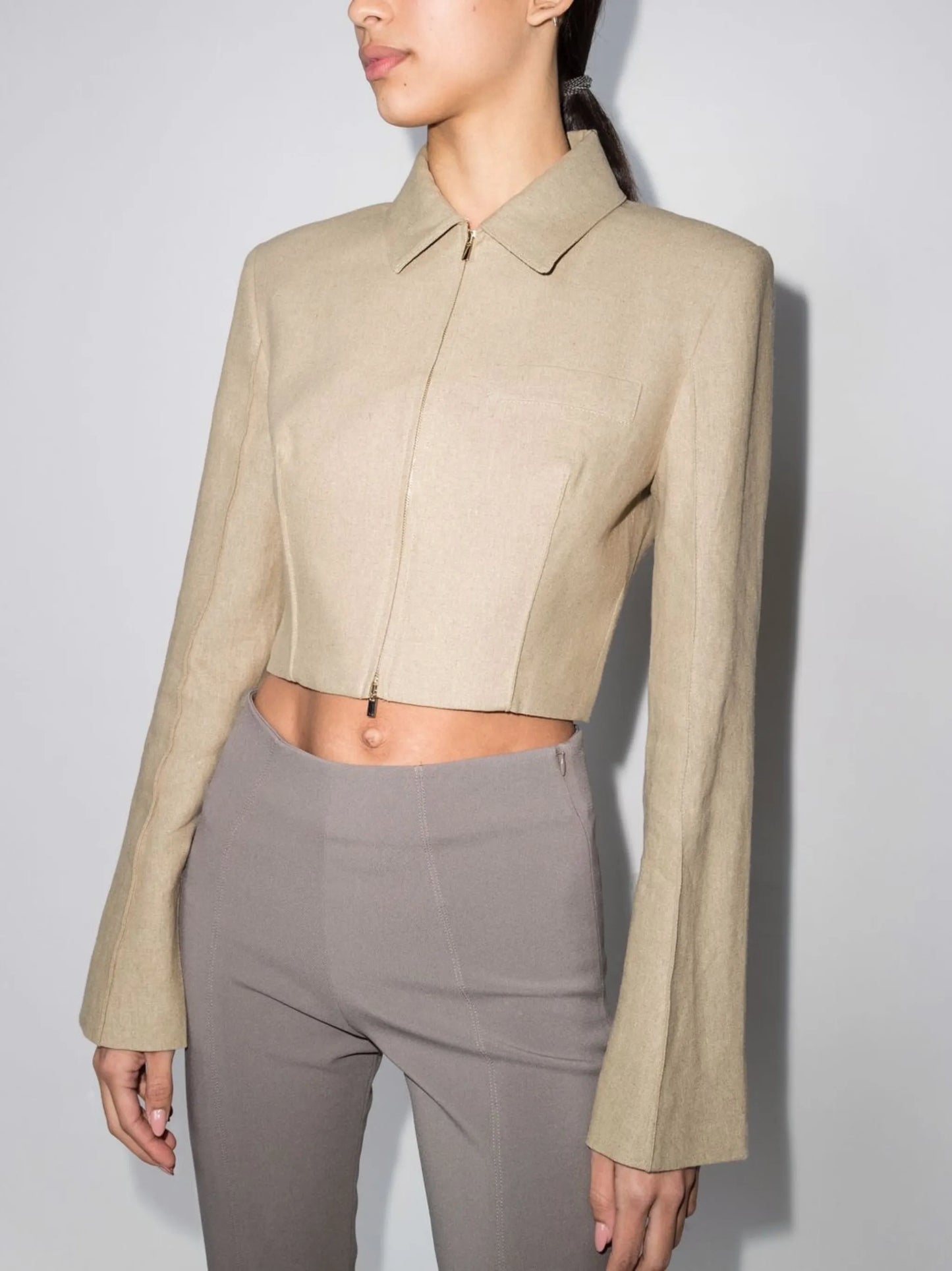 La Veste zip-up shirt