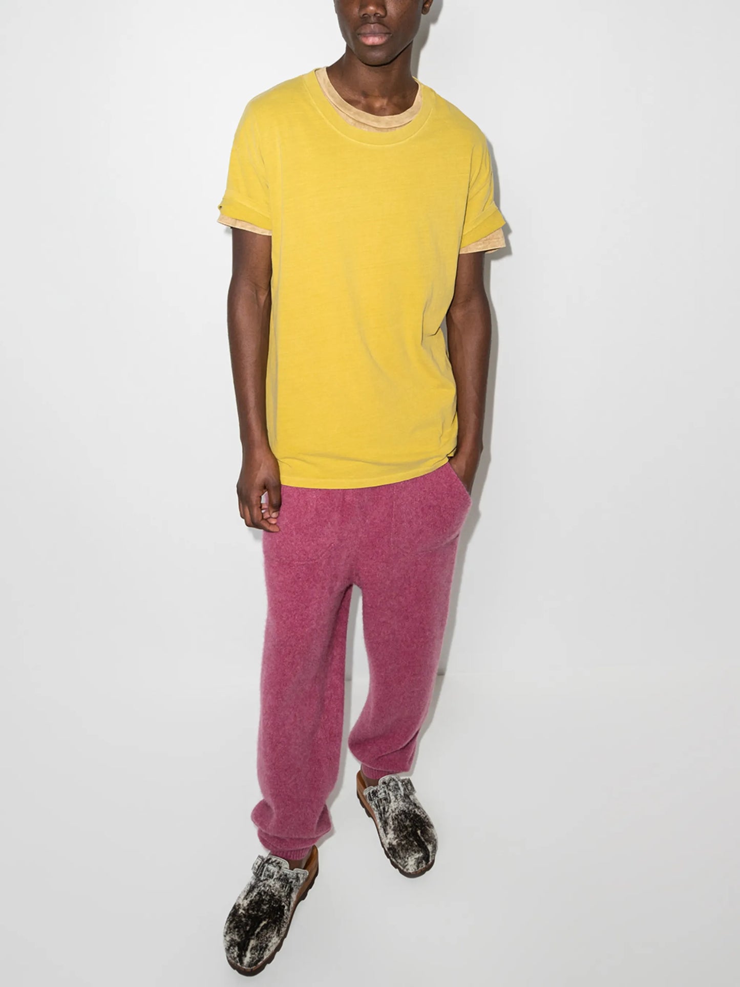 short-sleeved cotton T-shirt