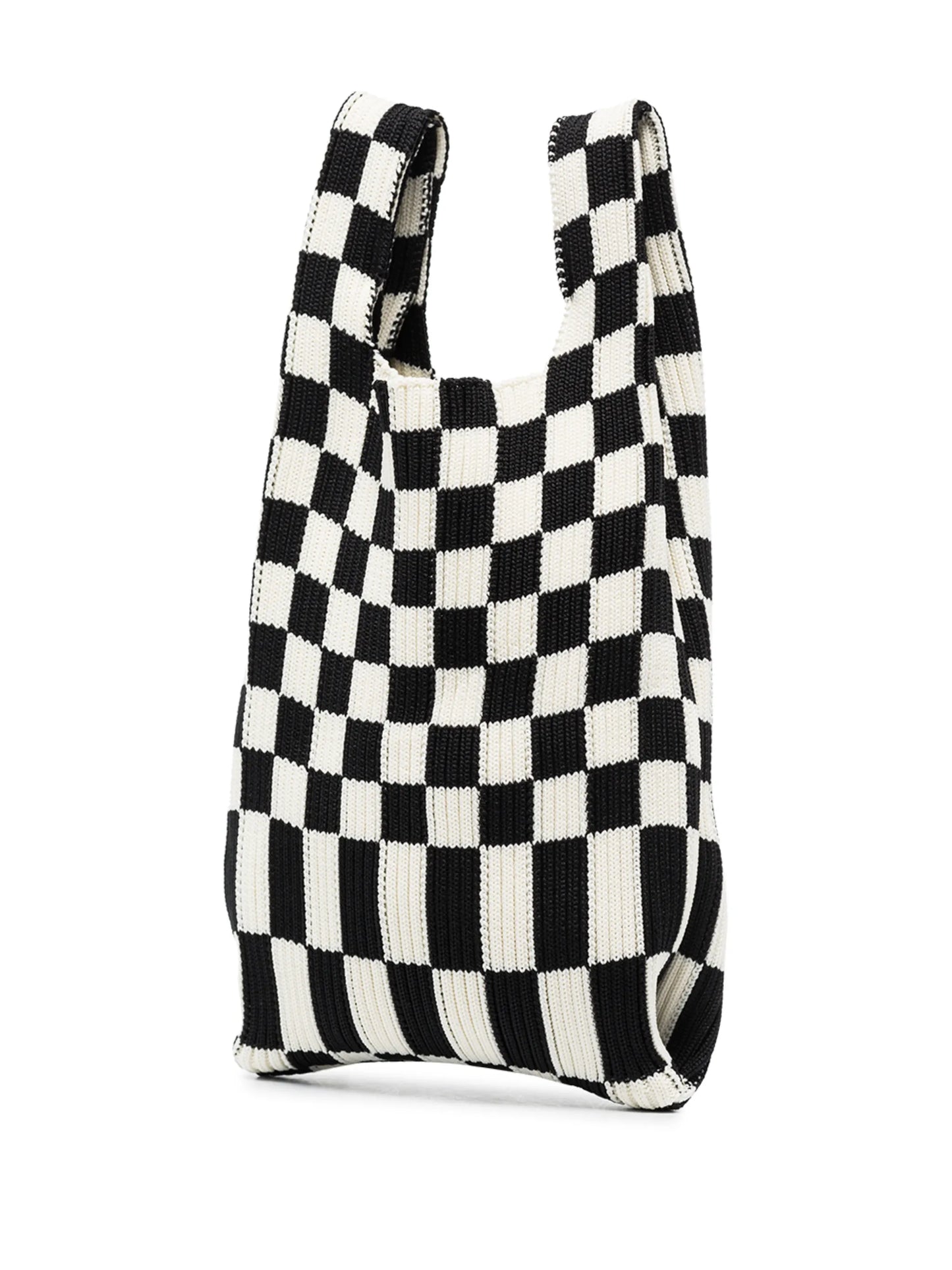 Market Ichimatsu mini tote bag