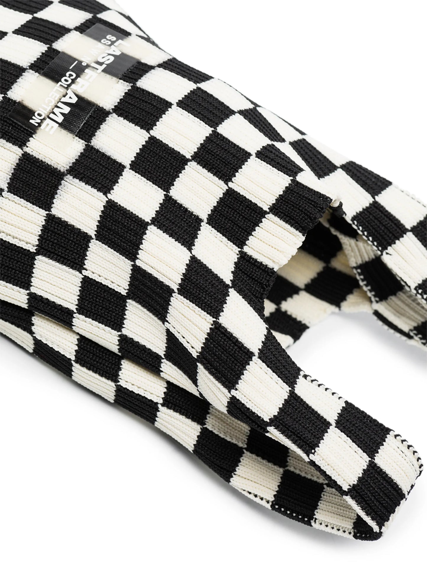 Market Ichimatsu mini tote bag