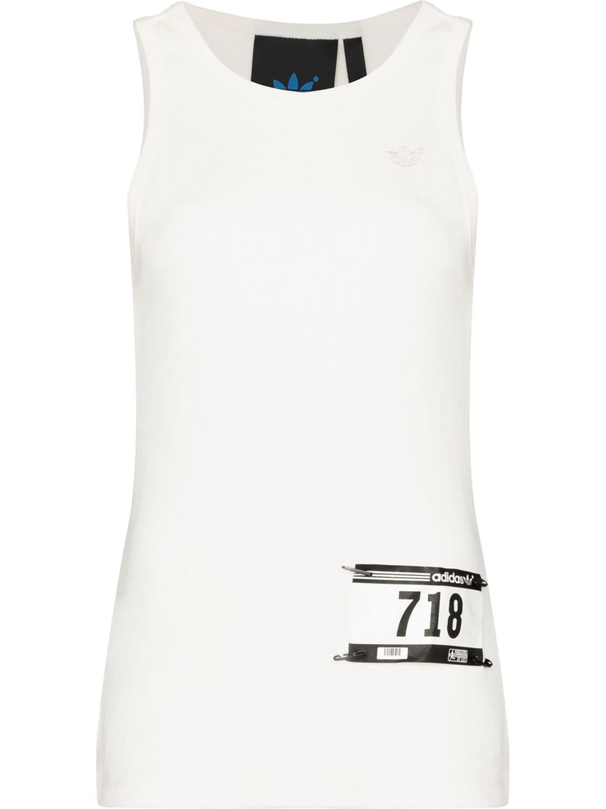 waffle-knit tank top