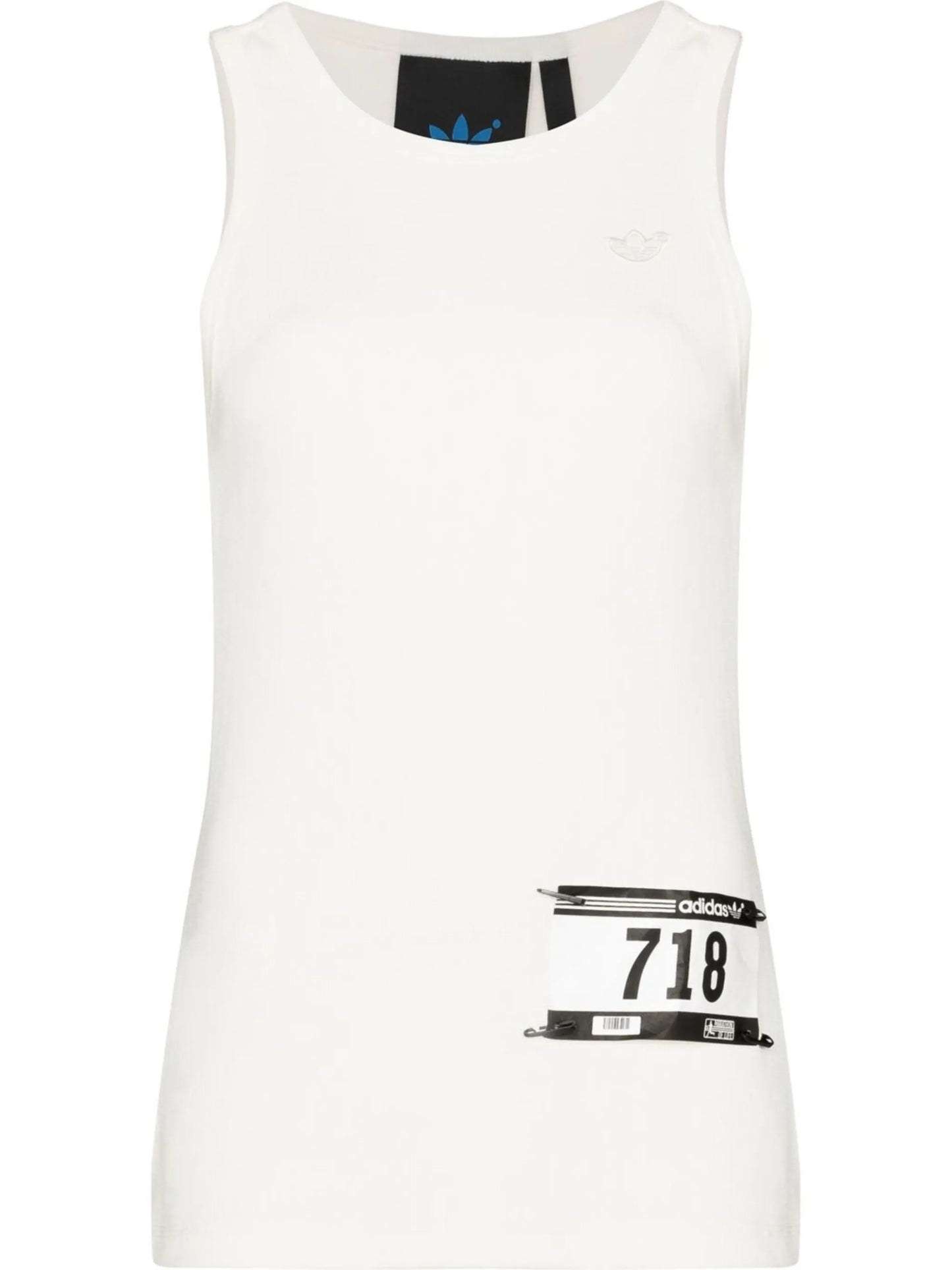 waffle-knit tank top