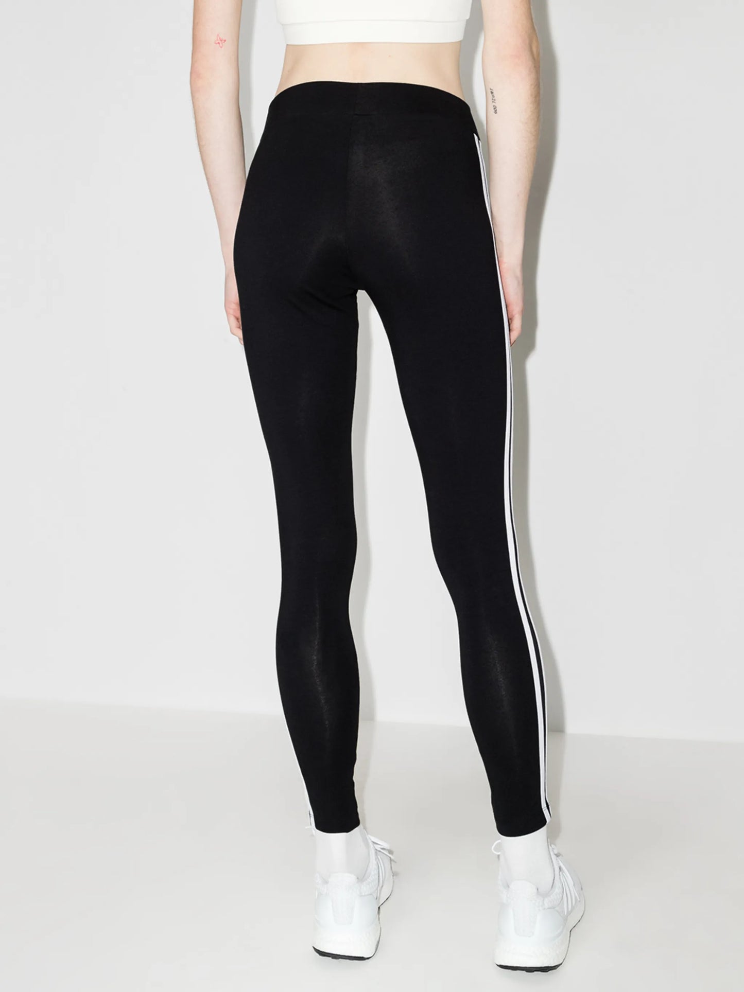 Trefoil-logo performance leggings